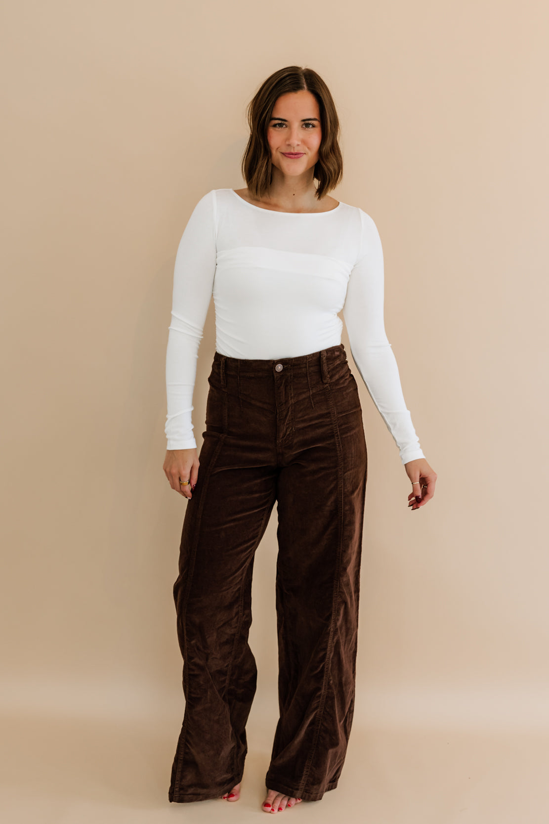 Libre Cord Wide Leg | Shopping Bag