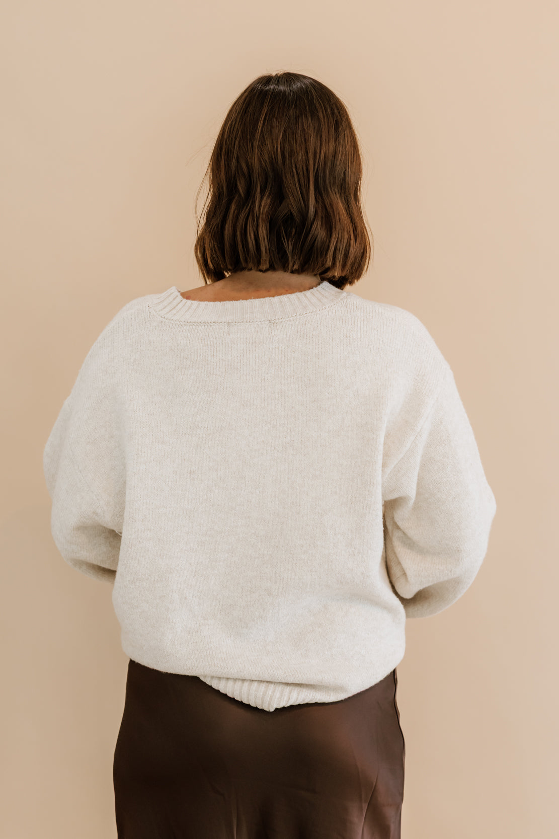 Desiree Pullover Sweater | Natural