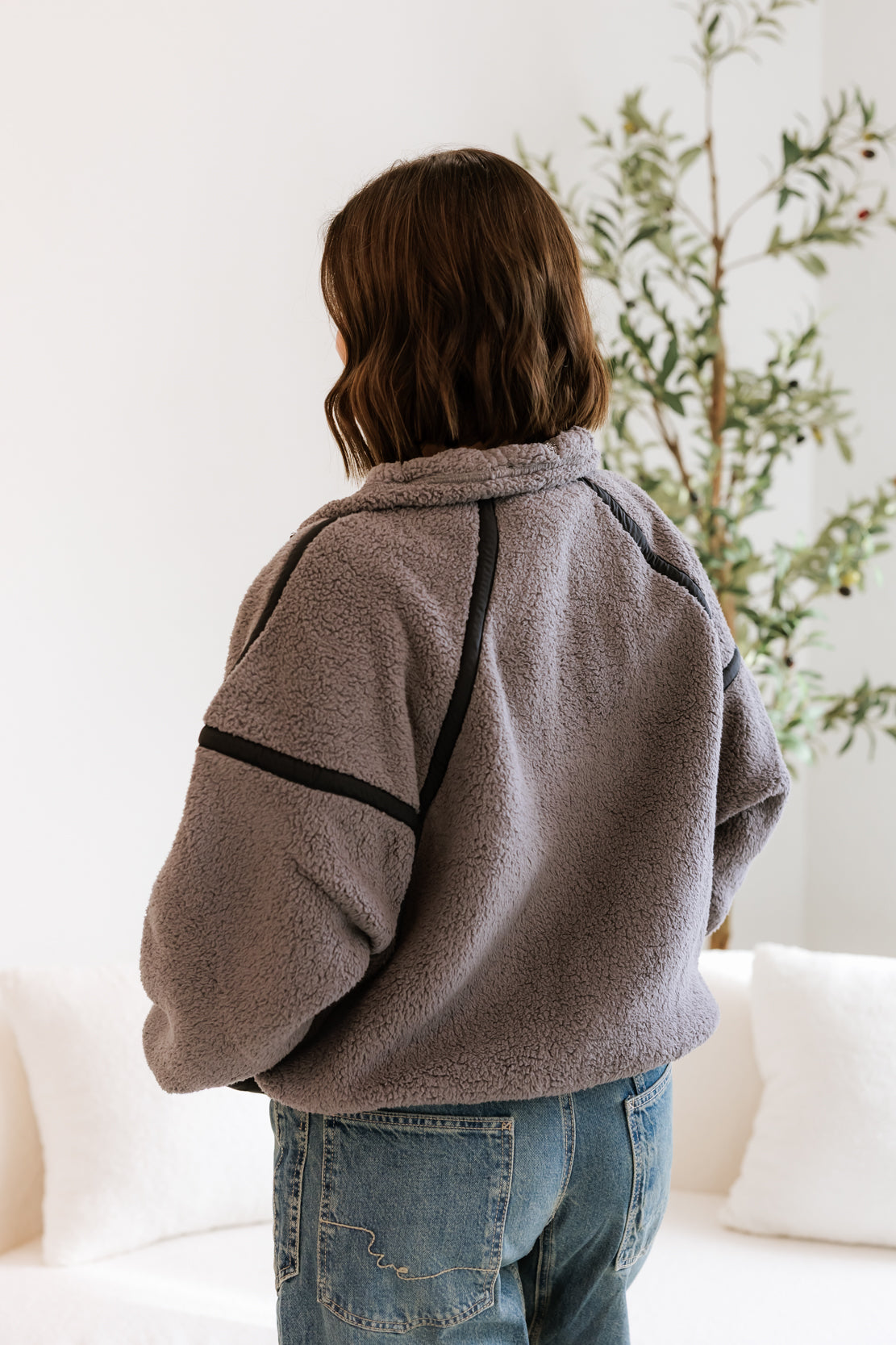 Mountain High Half-Zip Fleece | Gunmetal Combo