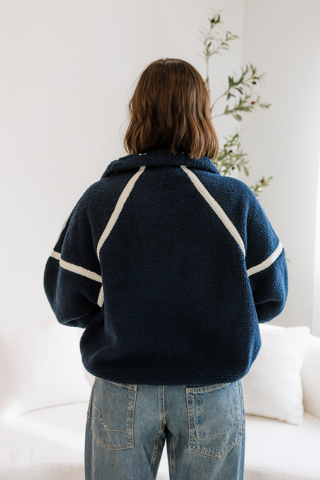Mountain High Half-Zip Fleece | Navy Combo