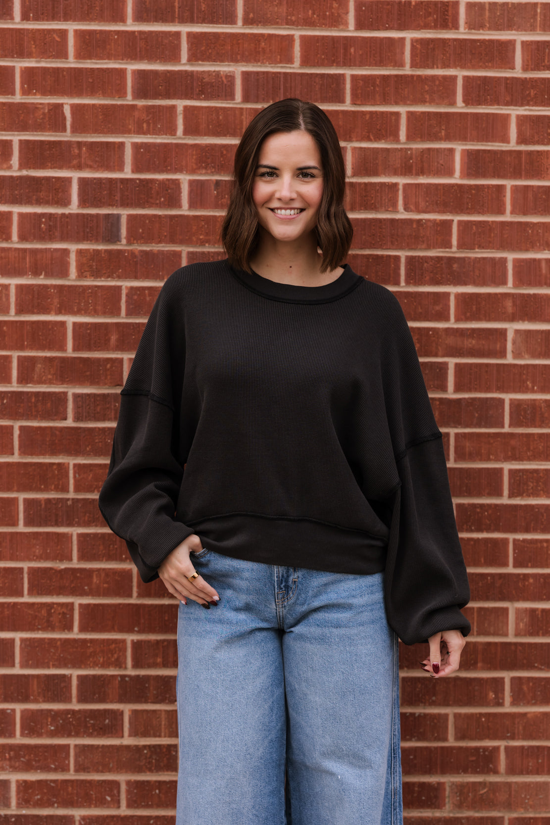 We The Free Skyline Thermal | Black