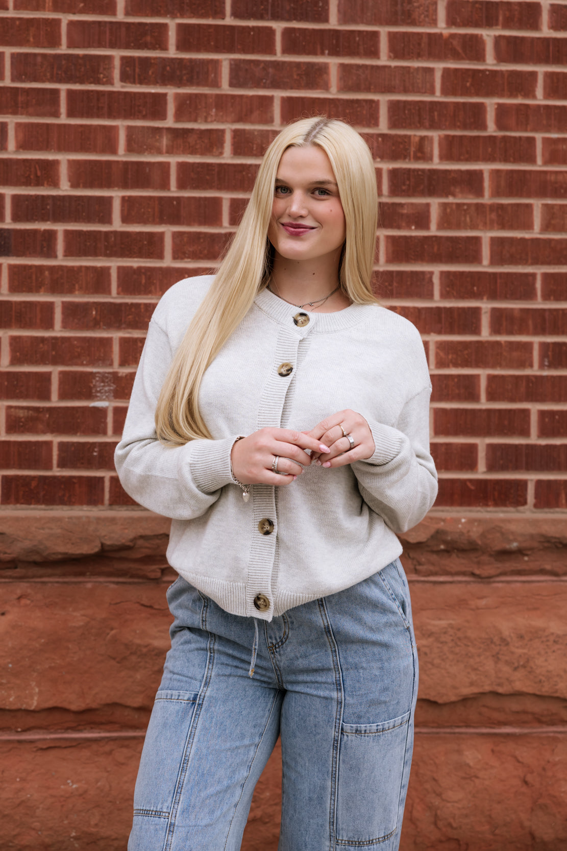 Barrett Cardigan | Grey