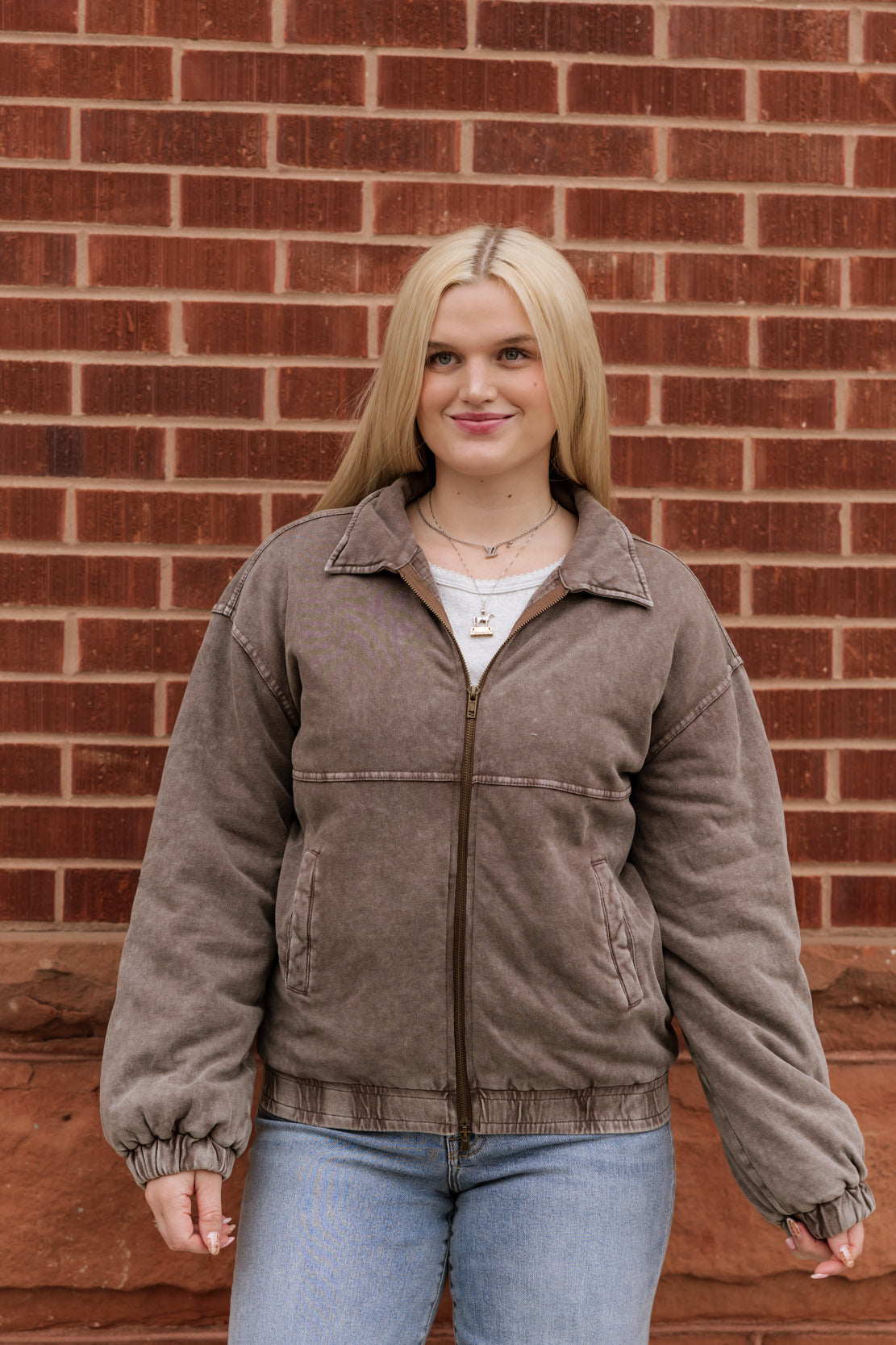 Avery Puffer Jacket | Espresso