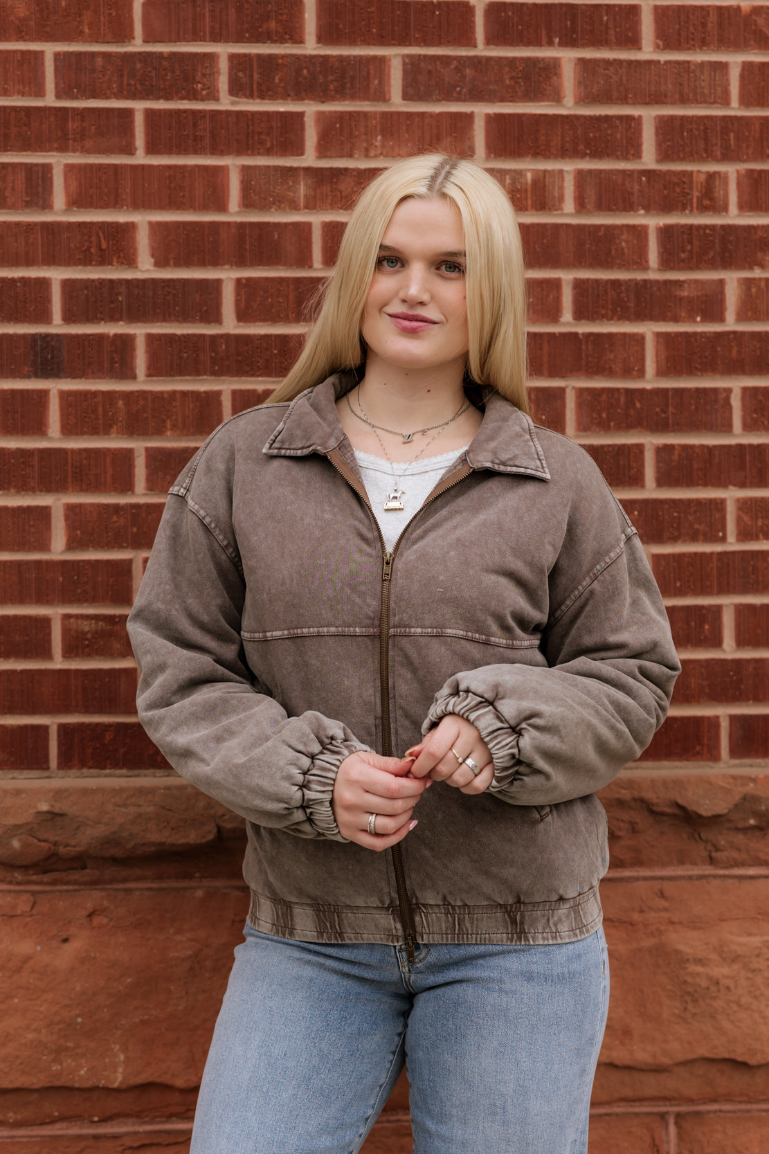 Avery Puffer Jacket | Espresso