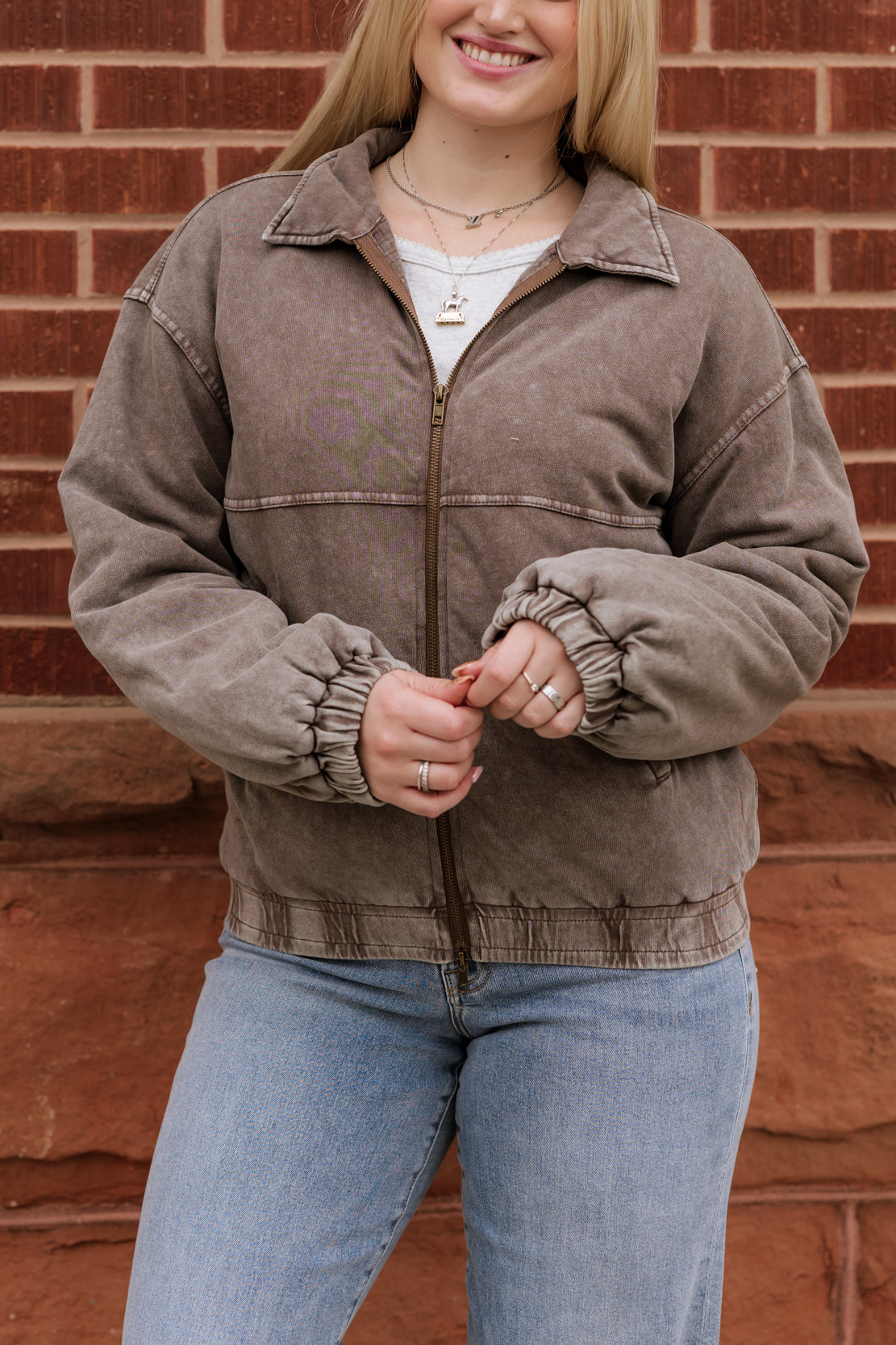 Avery Puffer Jacket | Espresso