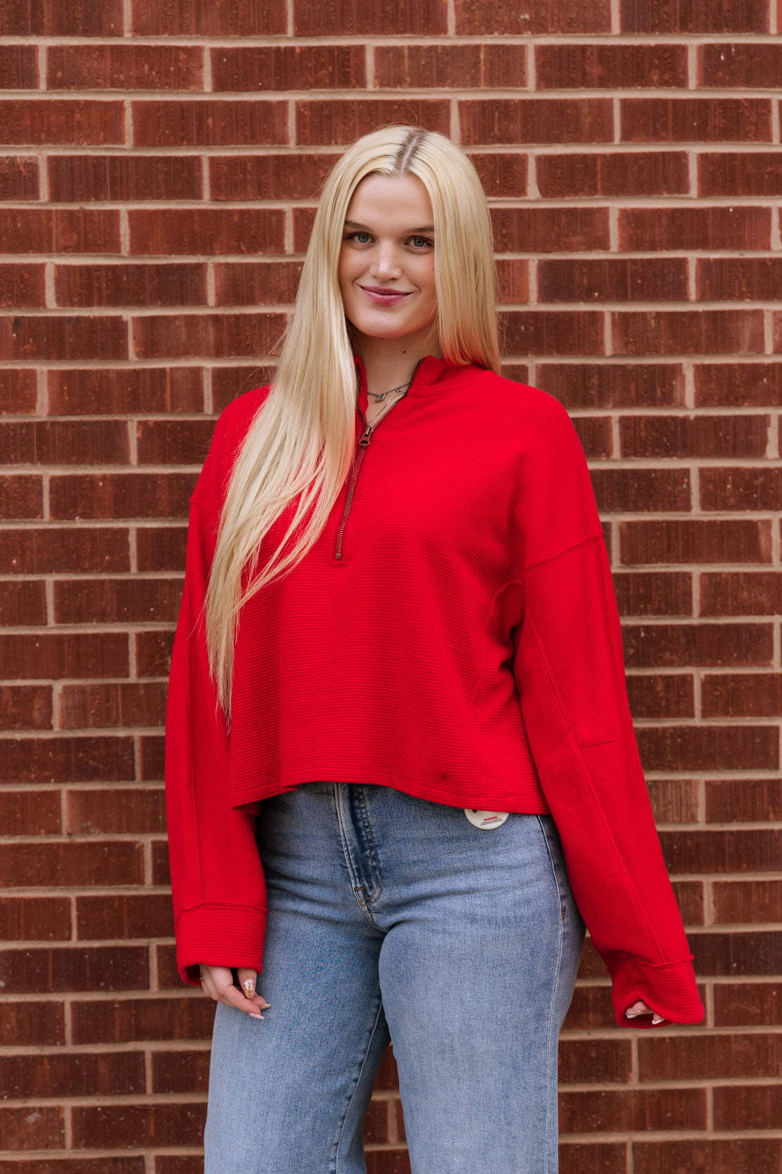We The Free Celeste Quarter Zip | Salsa