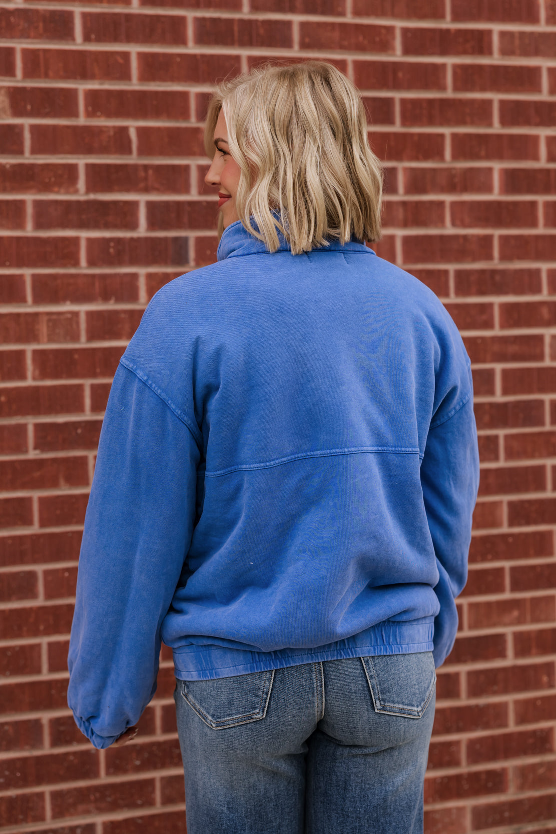 Avery Puffer Jacket | Cobalt