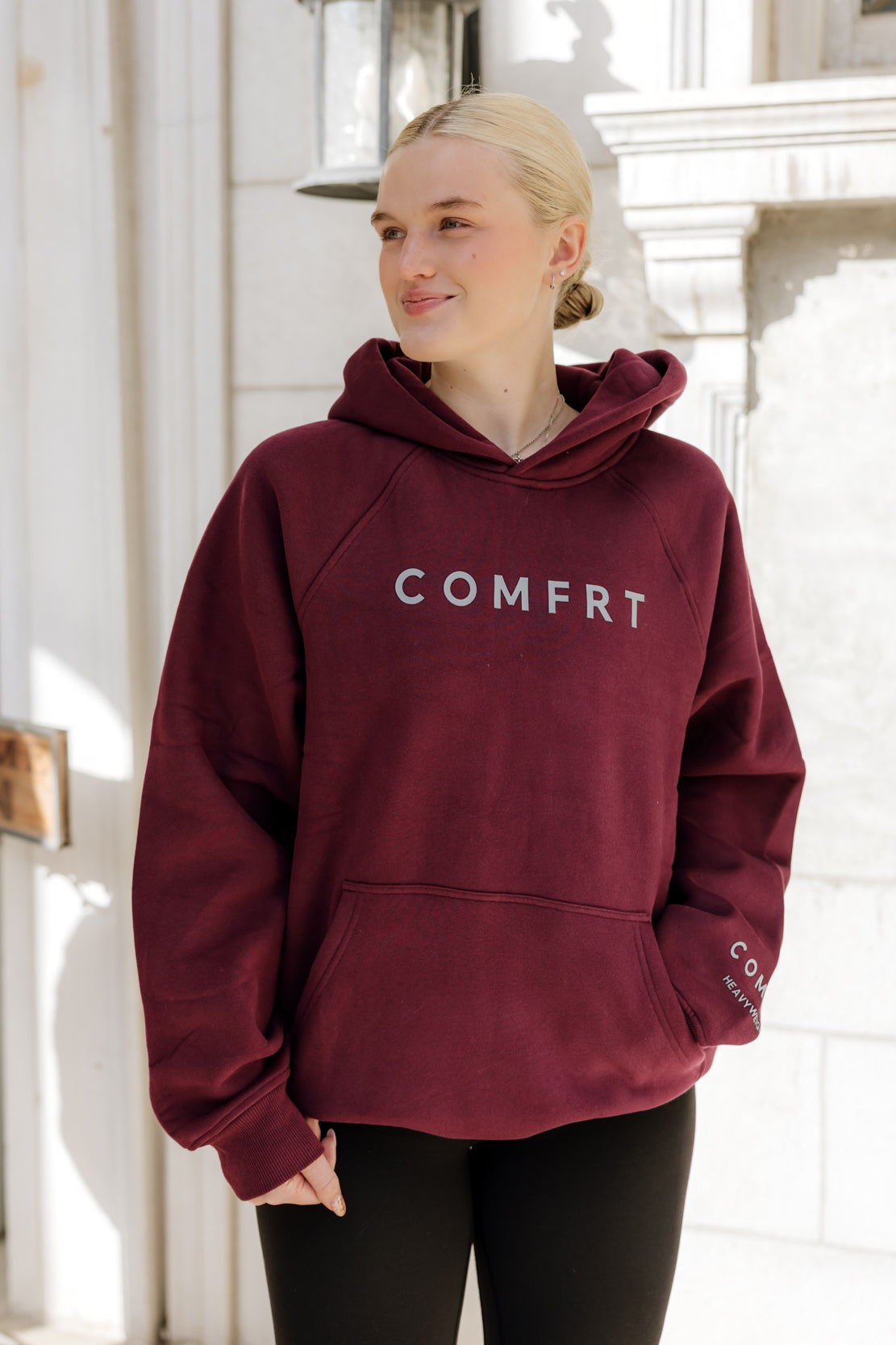 Comfrt Tranquil Hoodie | Plum