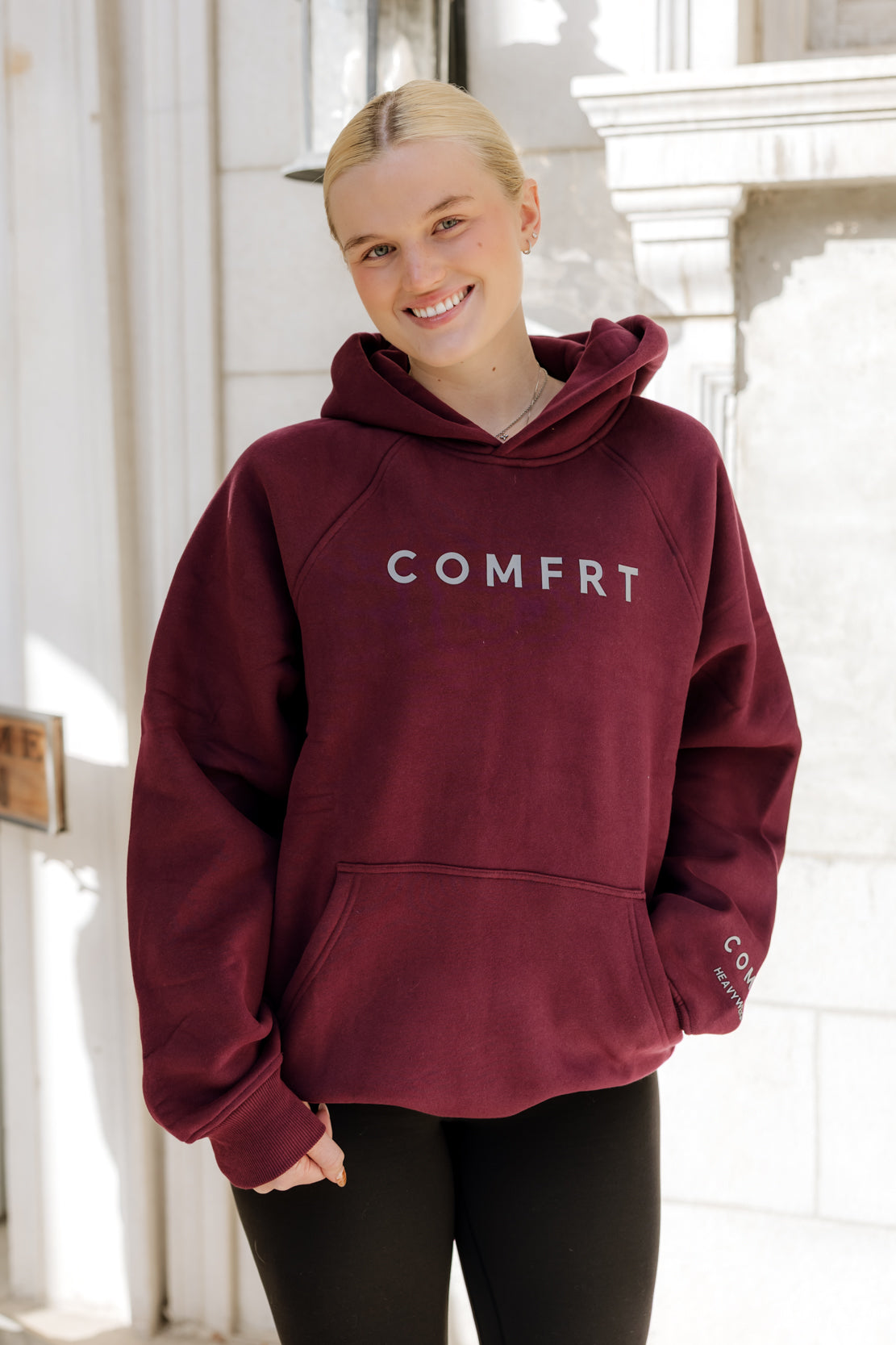Comfrt Tranquil Hoodie | Plum