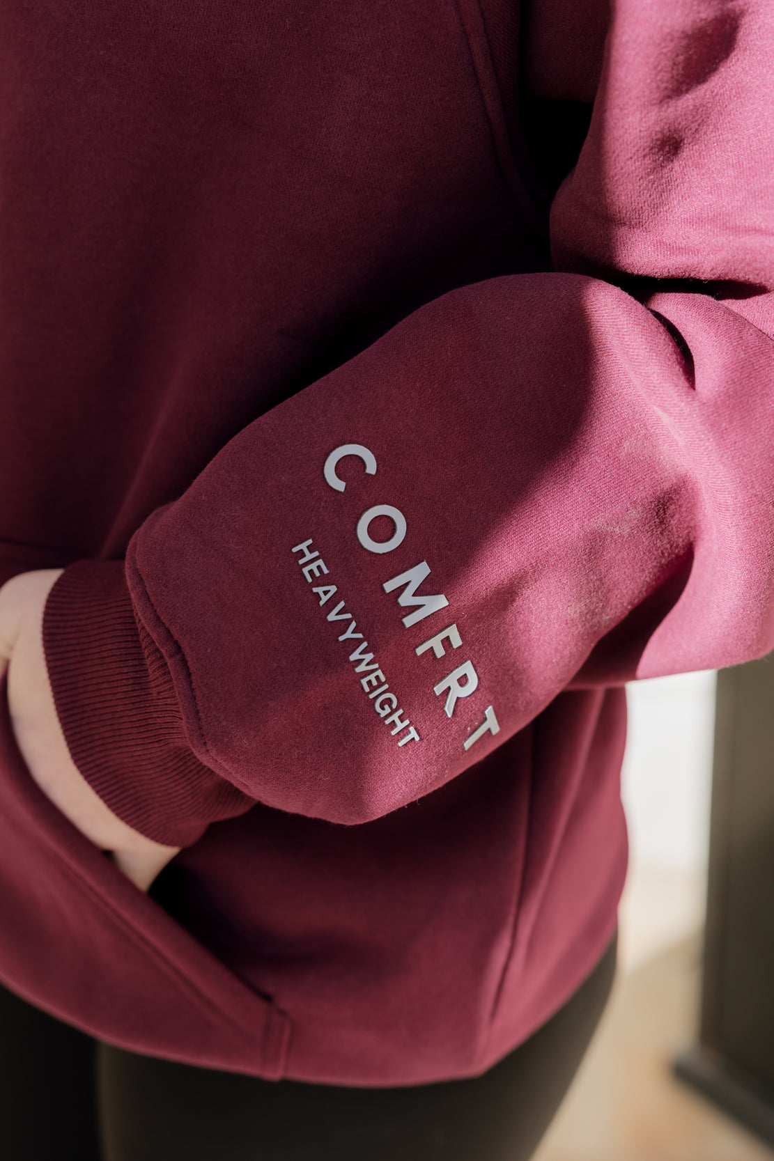 Comfrt Tranquil Hoodie | Plum