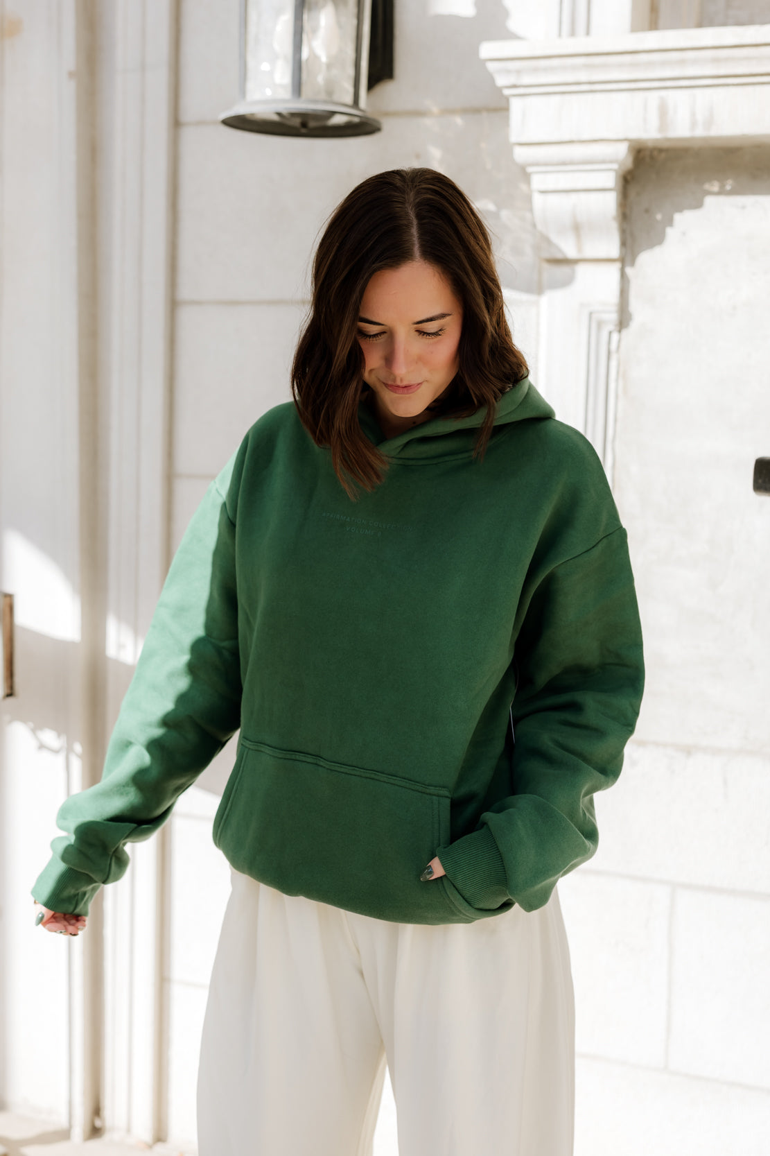 Comfrt Affirmation Hoodie Mega | Hunter