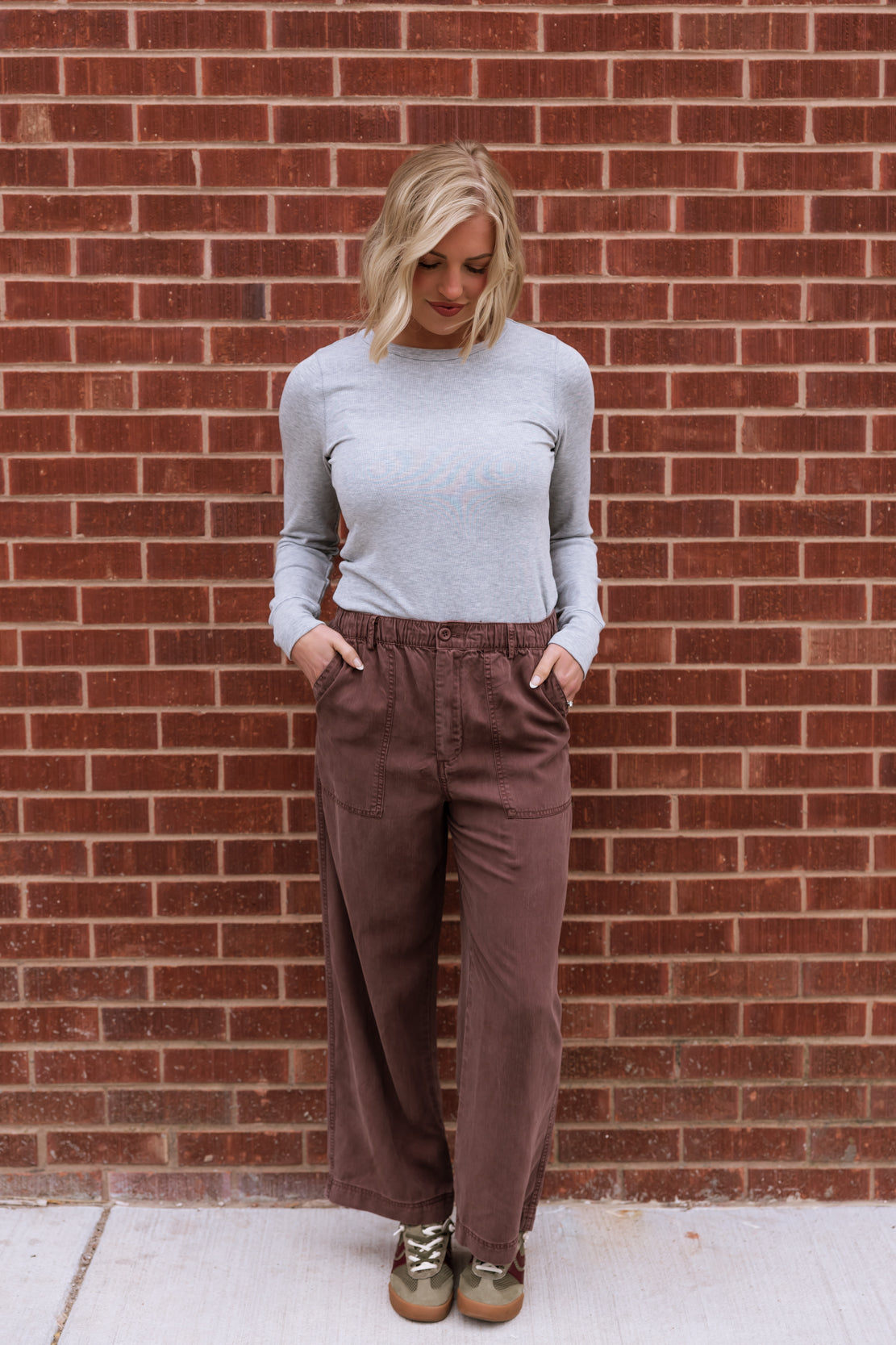 Stacy Top | Heather Grey