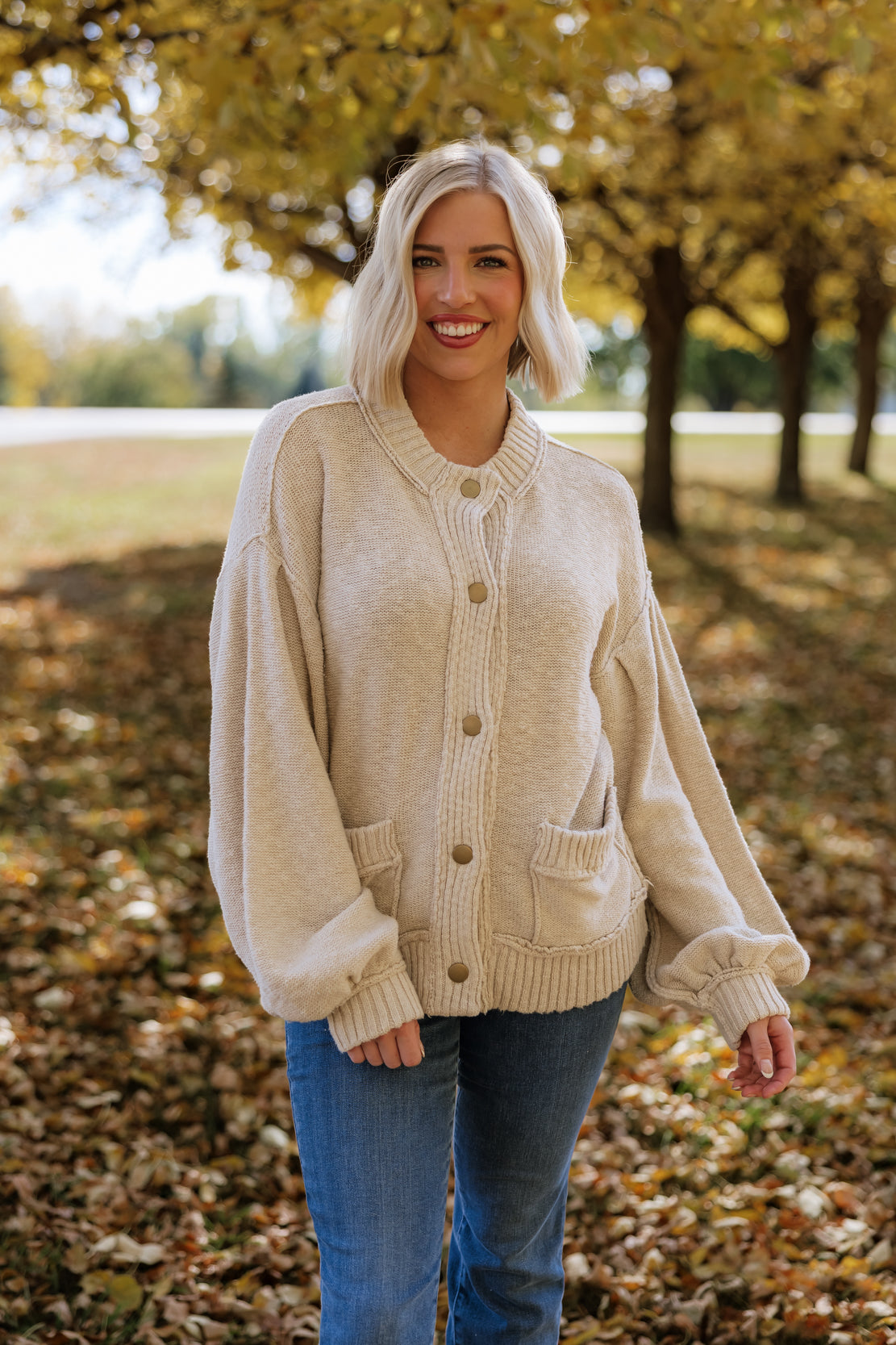 Colbie Chunky Cardigan | Sand