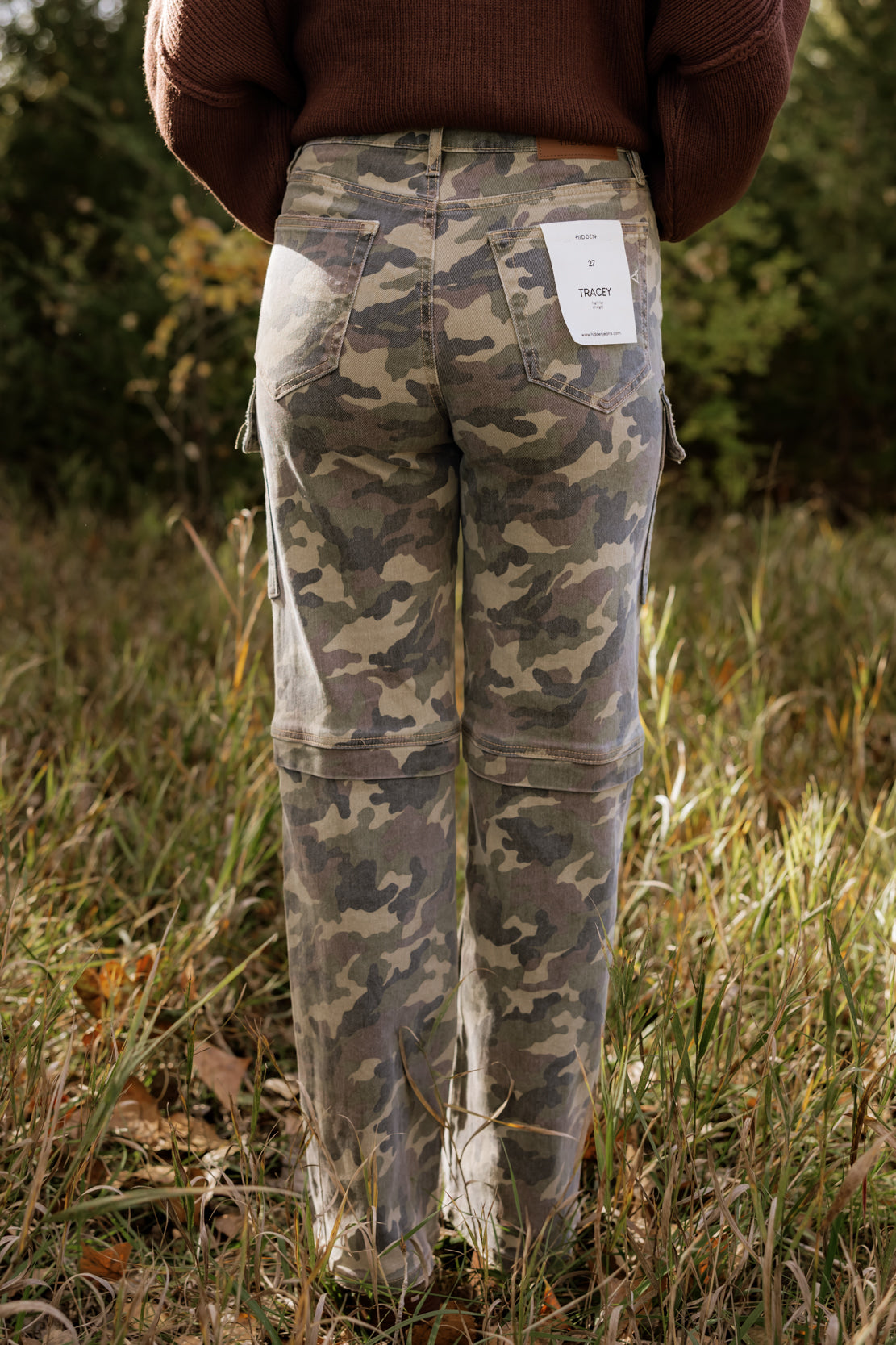 Tracey Camo Cargo Jean | Camouflage