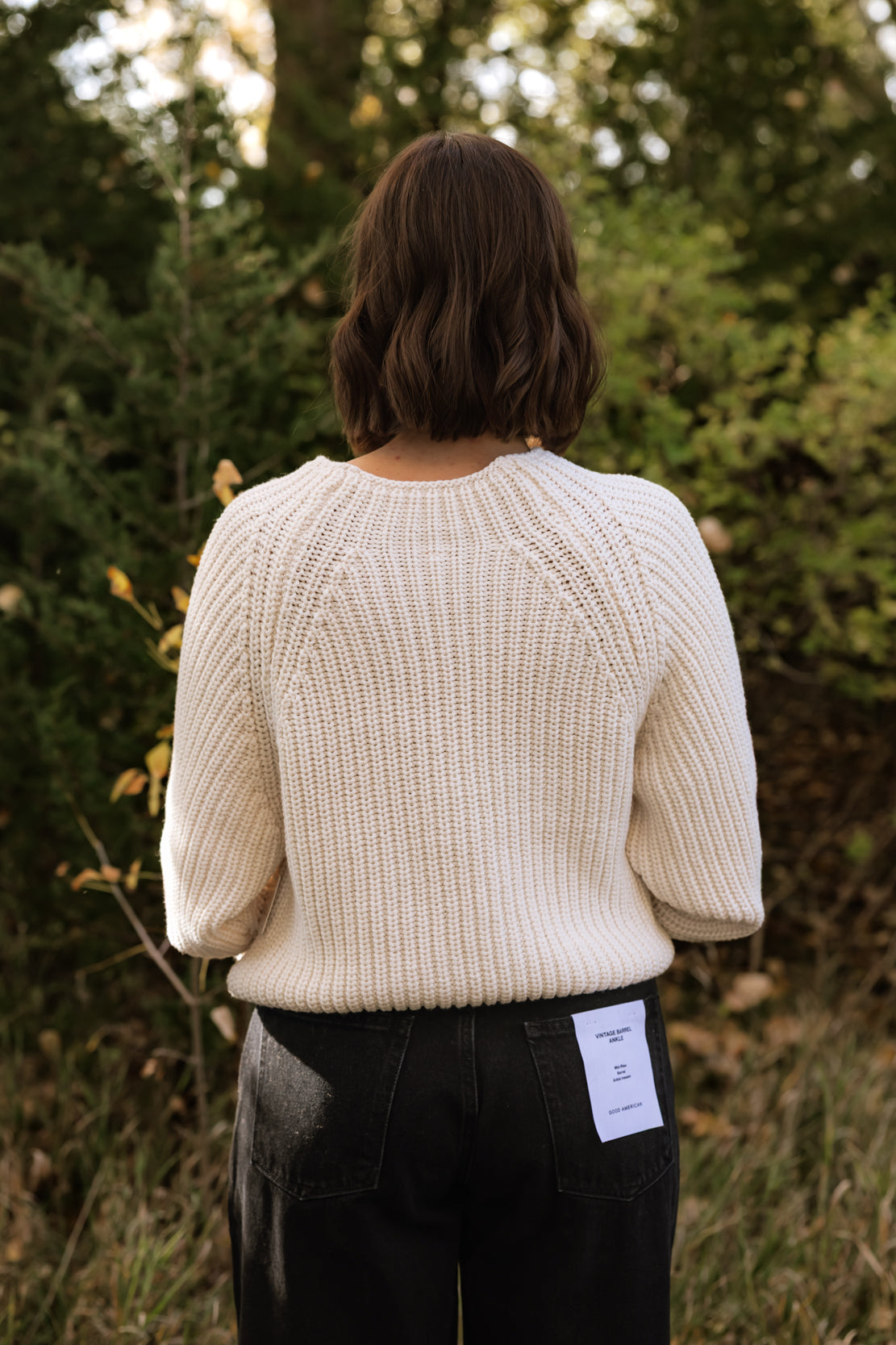 Low Tide Crew Neck Knit Pullover | Marshmellow