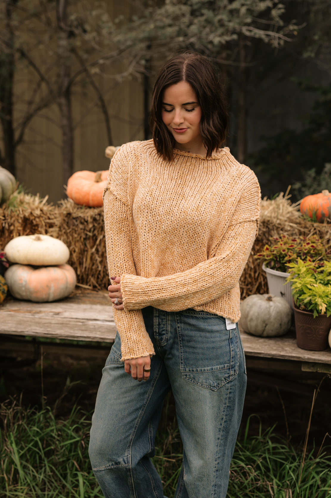 Opal Rollneck Knit Sweater | Sweet Potato