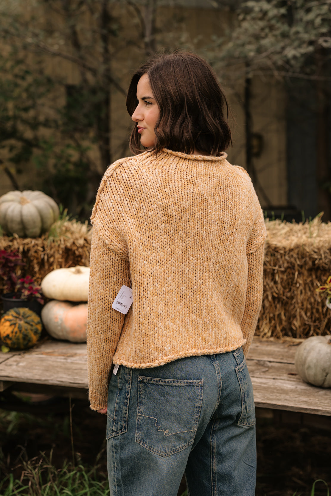 Opal Rollneck Knit Sweater | Sweet Potato