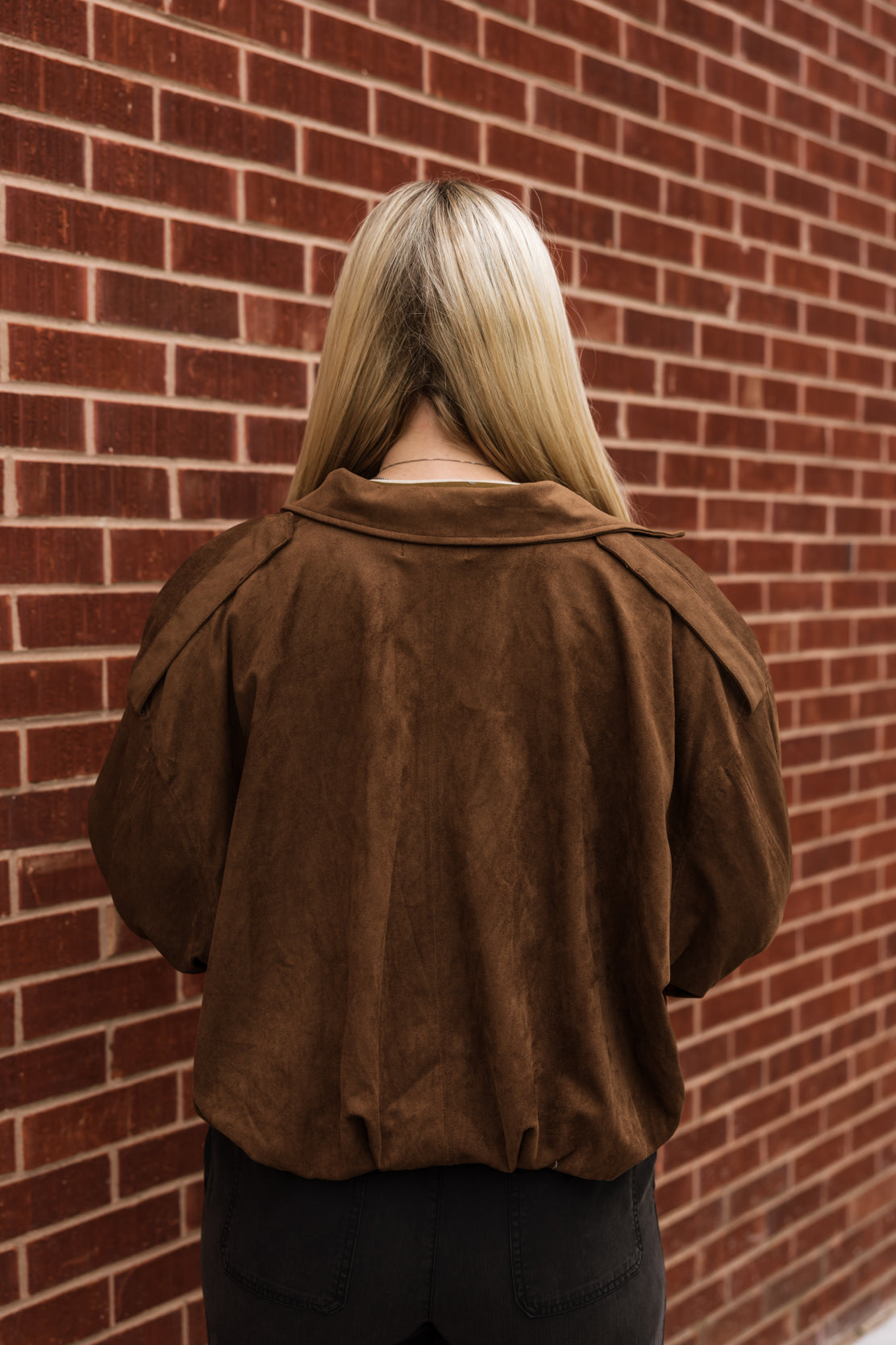 Pemberley Woven Jacket | Brown