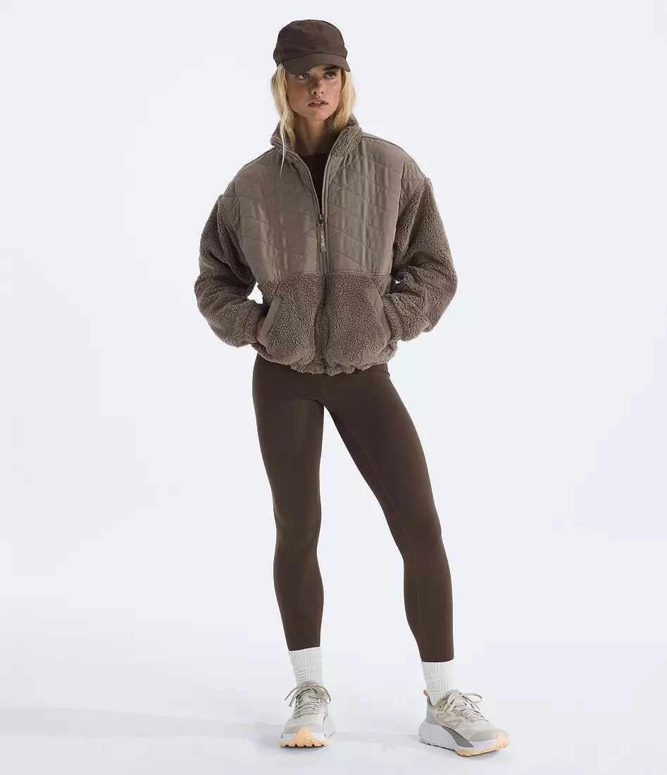 Cabin Fleece Full Zip | Mocha Brown