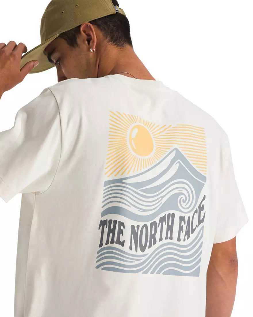 Men's Mountain Escape Relaxed Short Sleeve Tee | White Dune