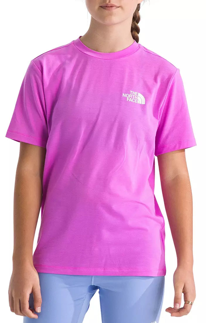 Teen Adventure Wildflower Mountain Tee | Violet Crocus