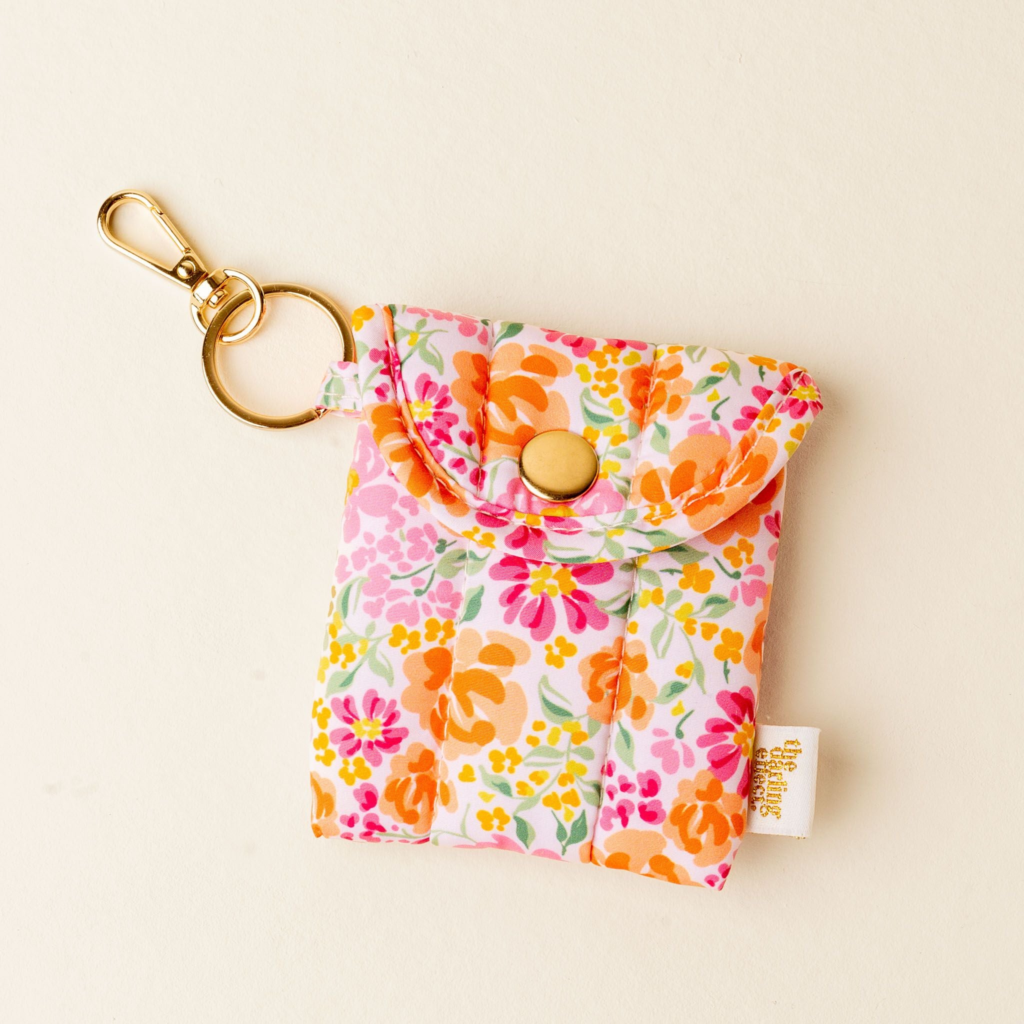 Puffy Earbud Case | Secret Garden Pink