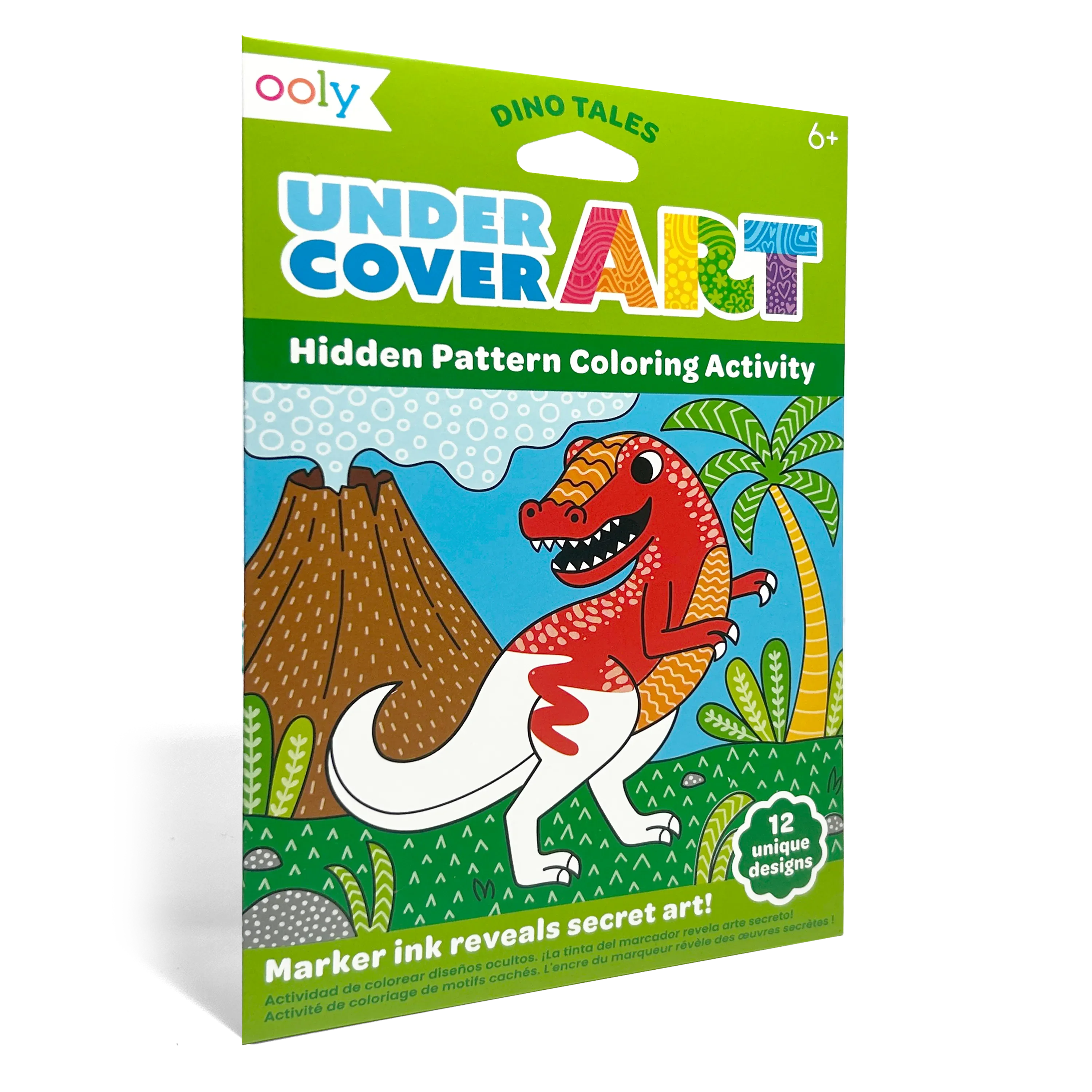 Undercover Art | Hidden Pattern Dino Tales