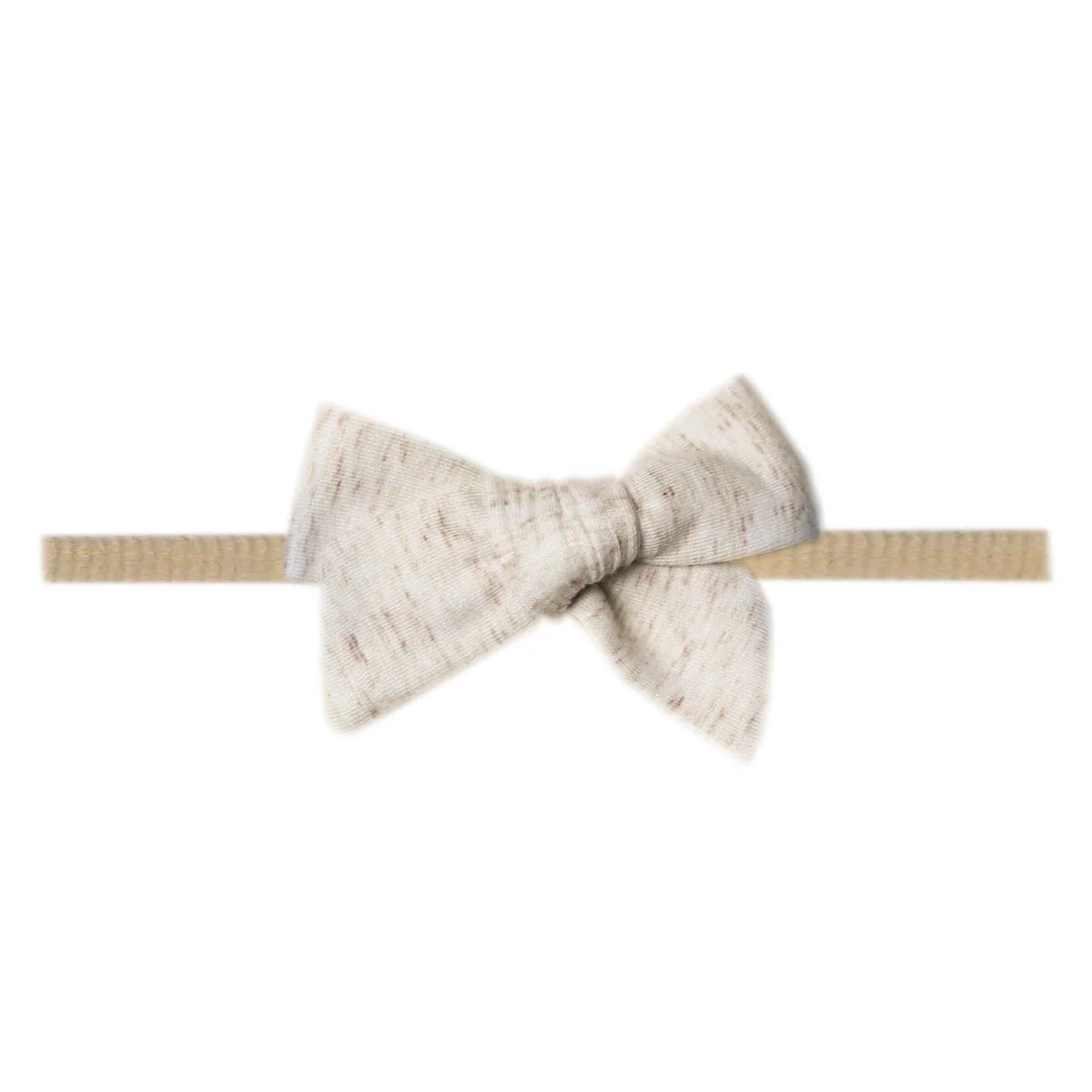Copper Pearl Classic Nylon Bow | Oat