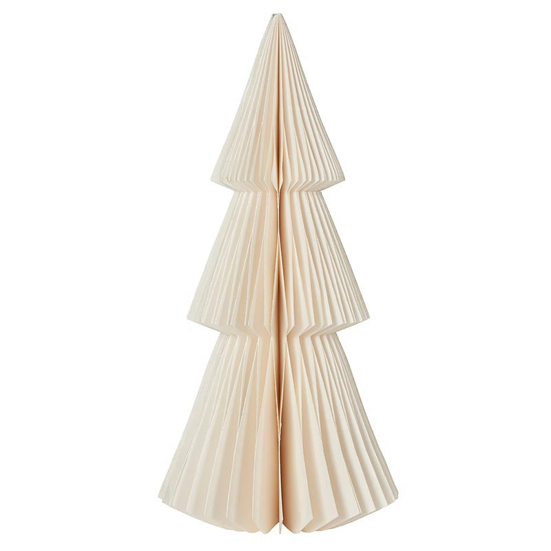 P6631 Papertree | Balsam Fir Warm White 14"