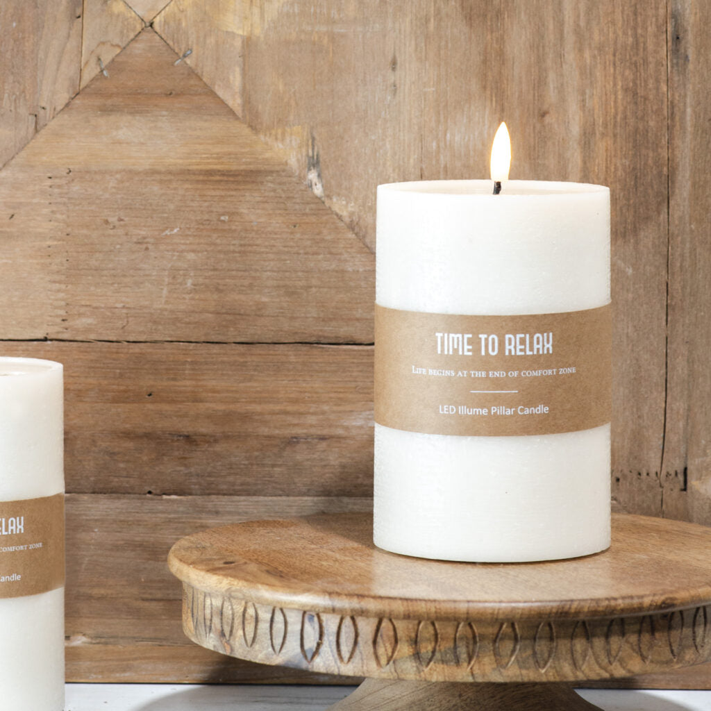 PDNI2403 6" LED Pillar Candle