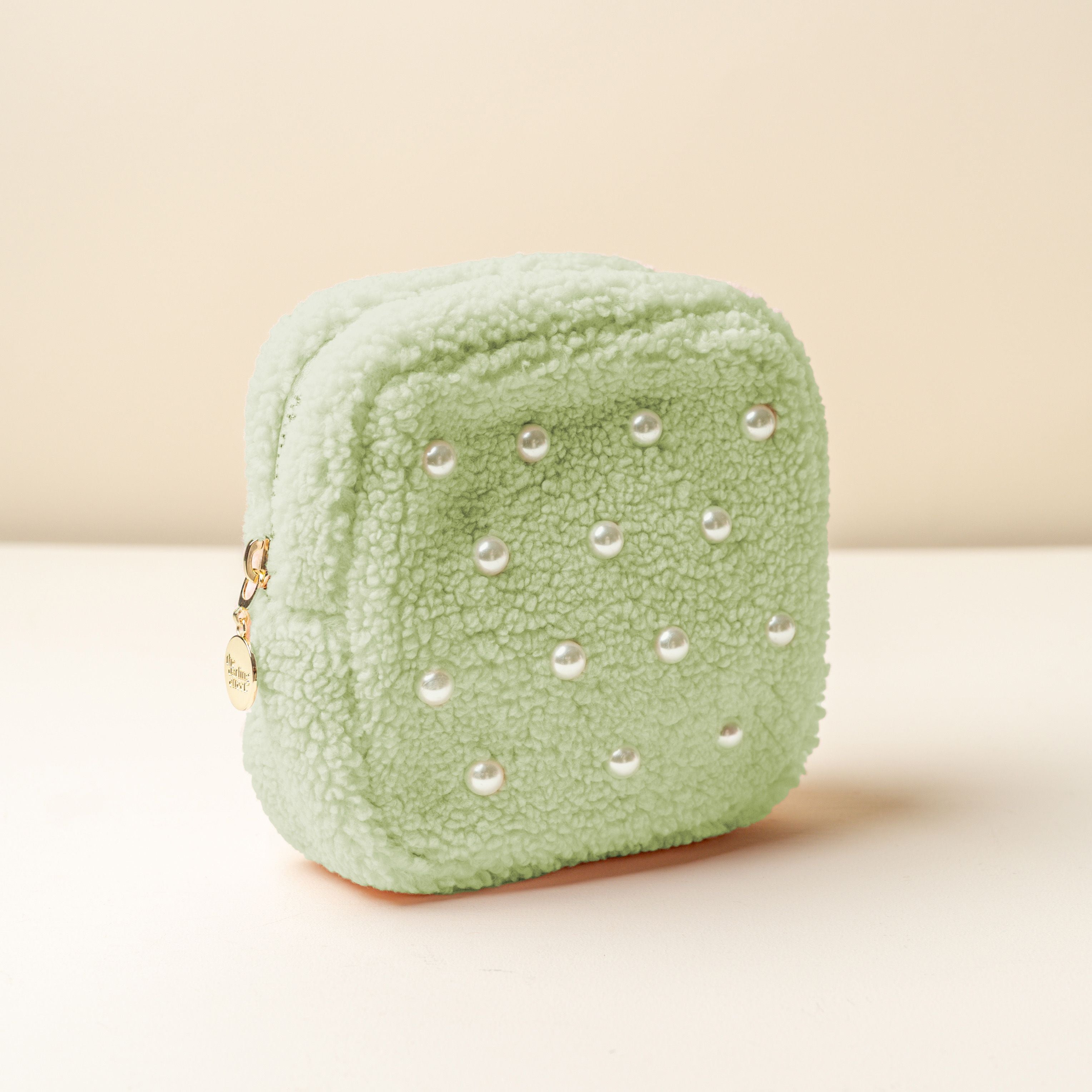 Teddy Pouch Square | Pearl Sage