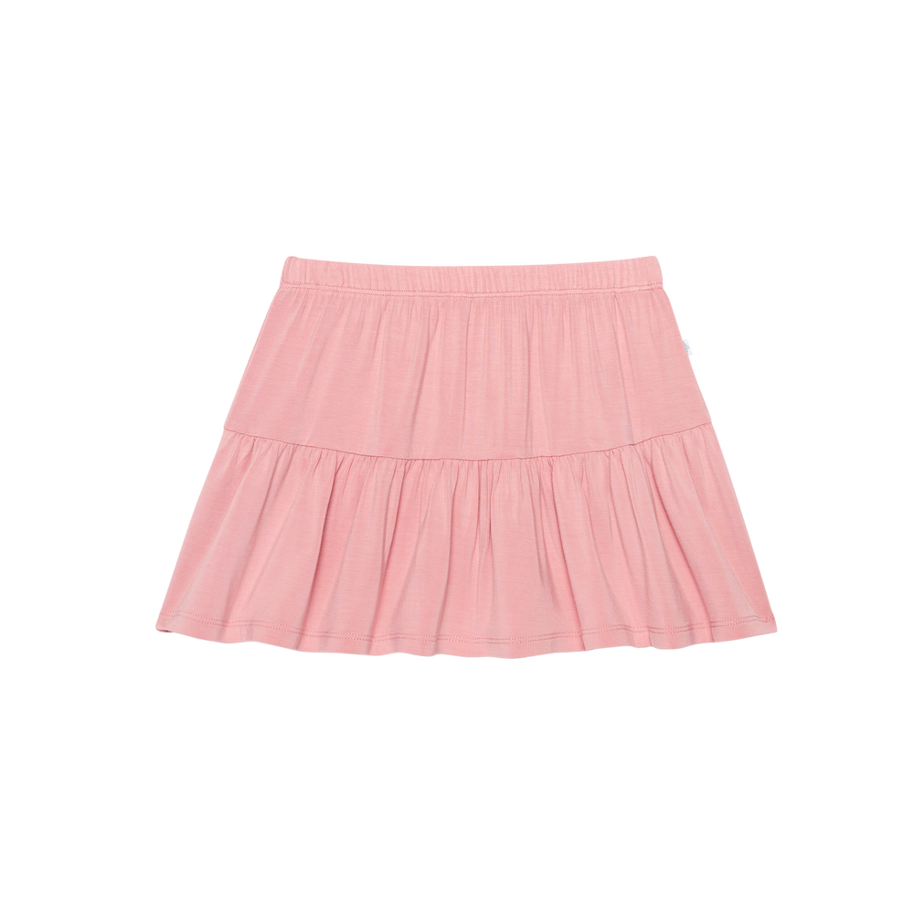 Posh Peanut Tiered Ruffle Skirt | Autumn Blush