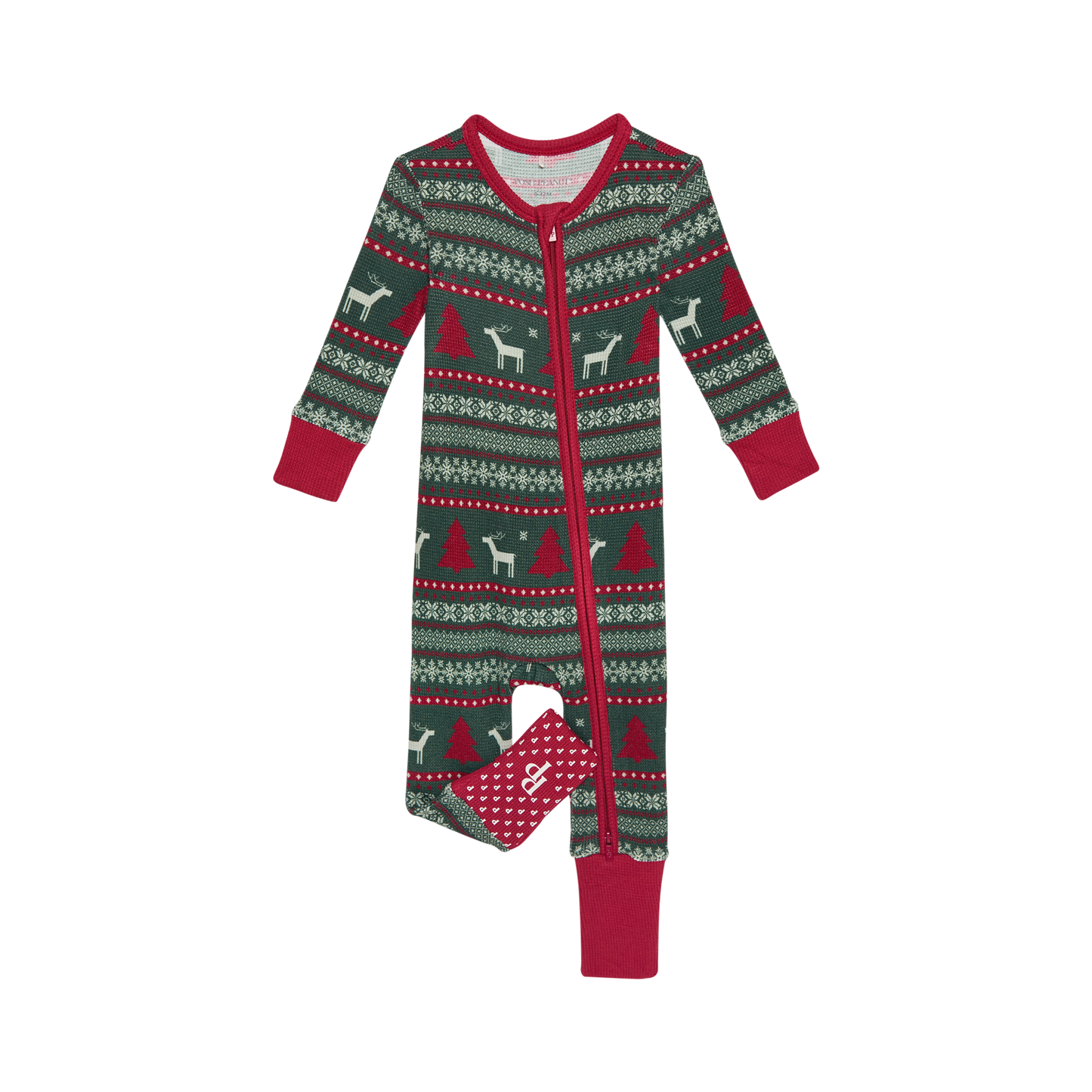 Posh Peanut Convertible One Piece | Holiday Fair Isle