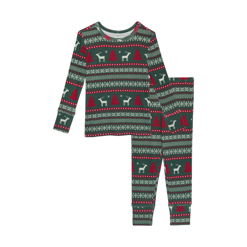 Posh Peanut Classic Pajama Set | Holiday Fair Isle