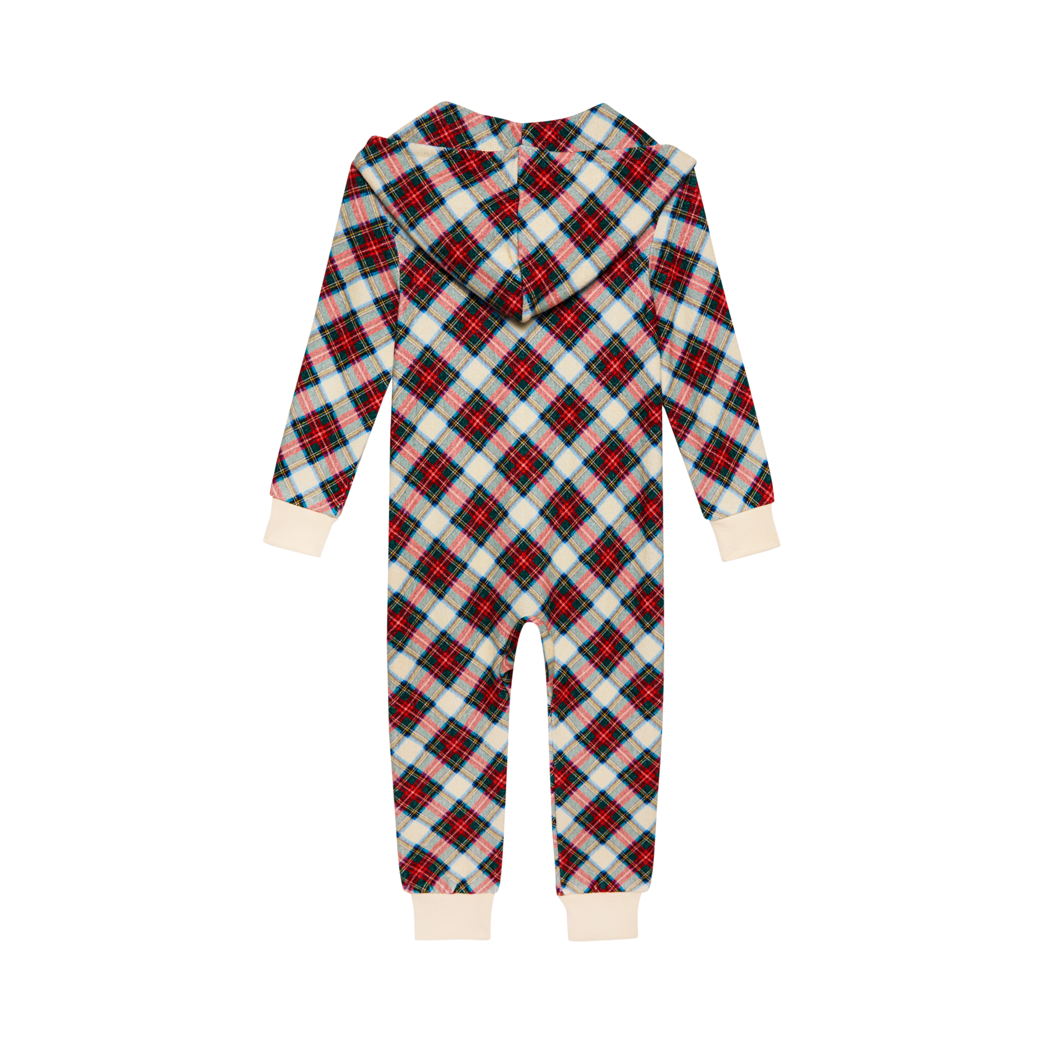 Posh Peanut Long Sleeve Collared Henley Long Romper | Marqui