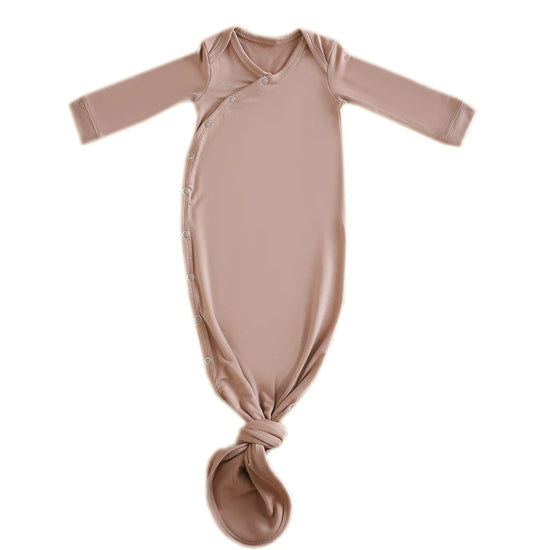 Copper Pearl Knotted Gown | Pecan