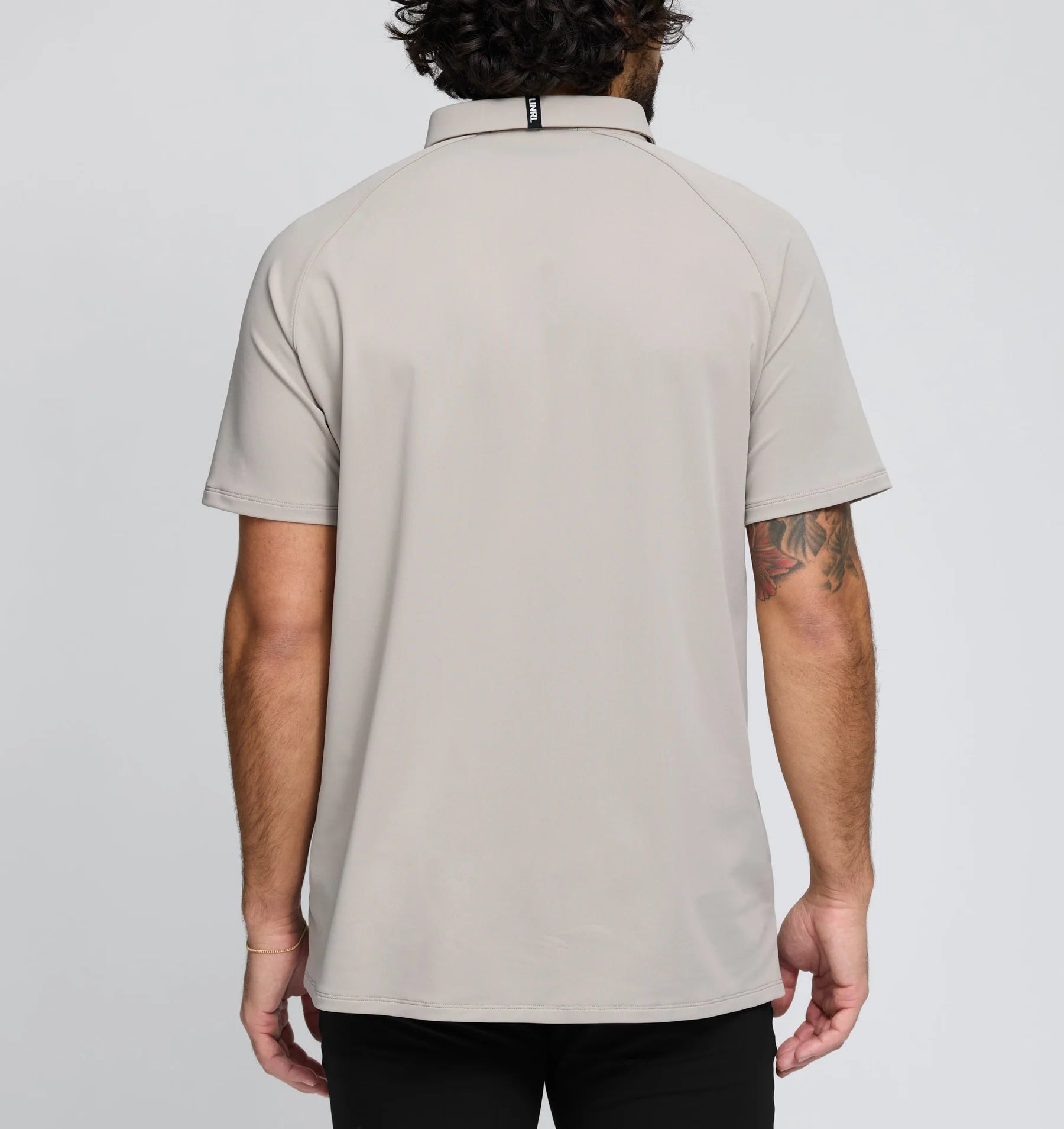 Men's UNRL Pique Pro Polo | Pebble