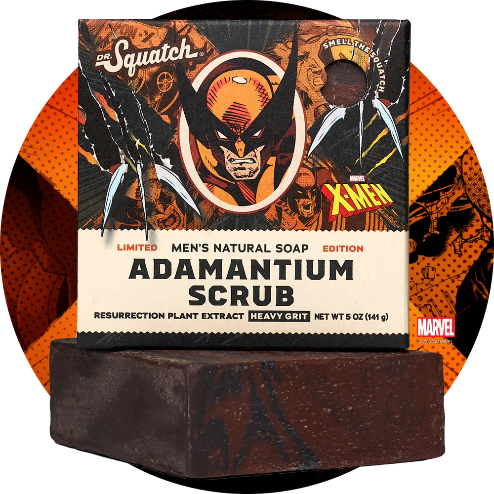 Dr. Squatch Bar Soap | Adamantium Scrub