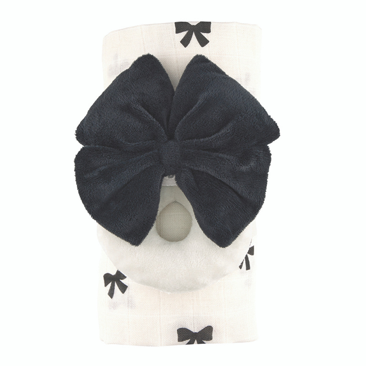 Swaddle + Rattle | Bows