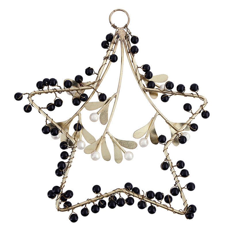 R5108 Metal Star Wreath Small