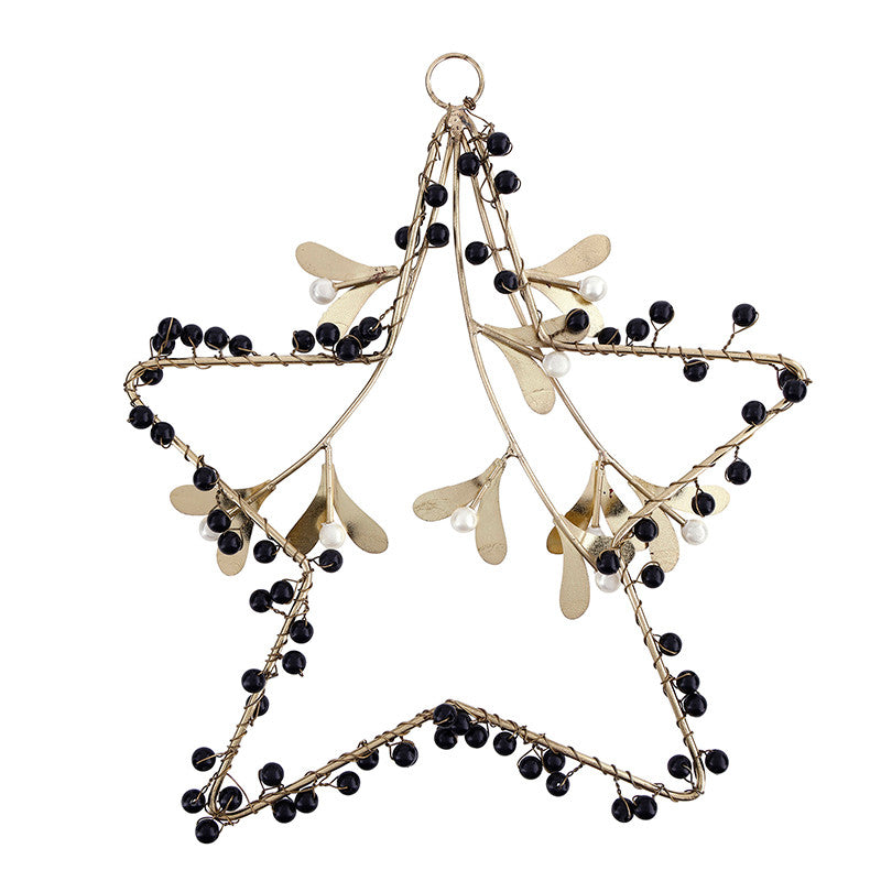 R5109 Metal Star Wreath Medium