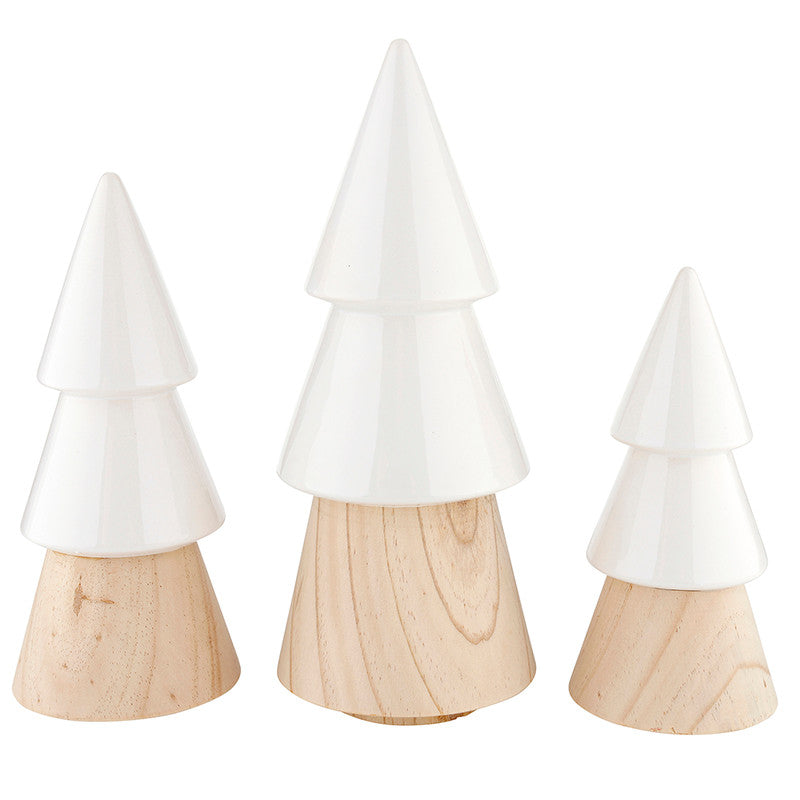 R5199 Wood Tree Set of 3