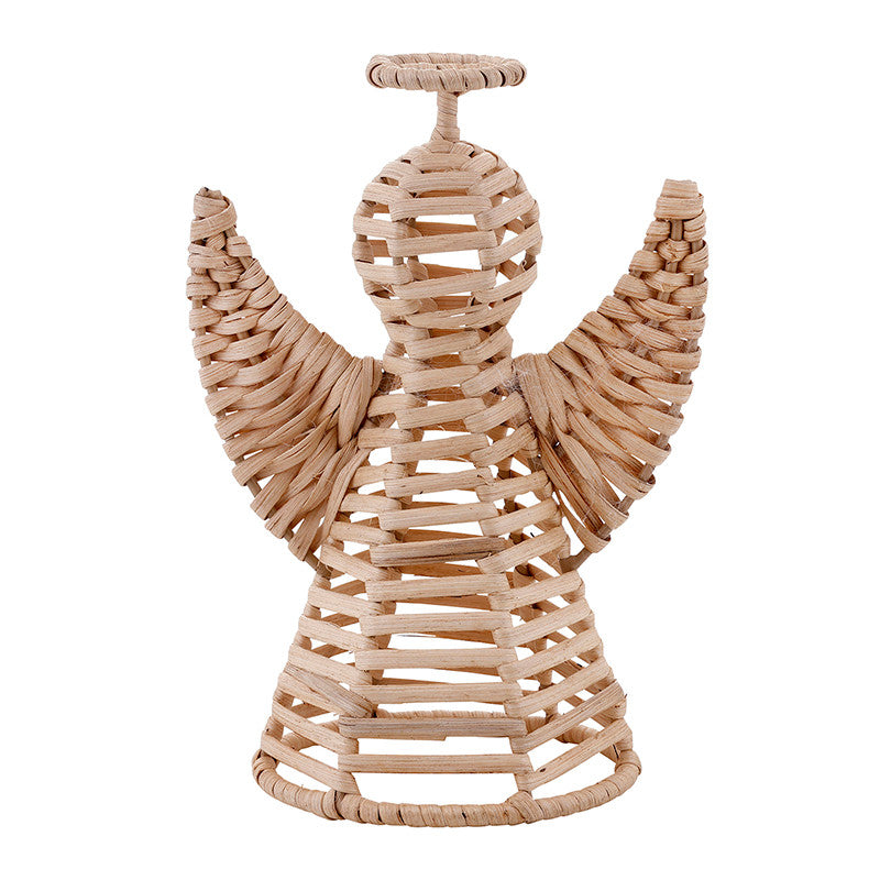 R5558 Wicker Angel 8.25"