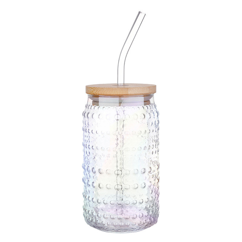R5631 Glass Hobnail Tumbler Luster