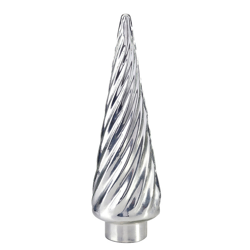R5684 Mercury Glass Tree 18"