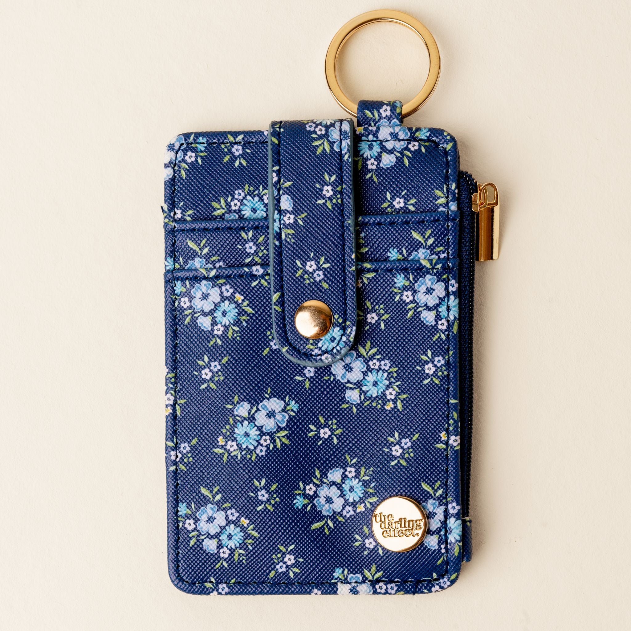 Keychain Wallet | Endless Daydream Navy