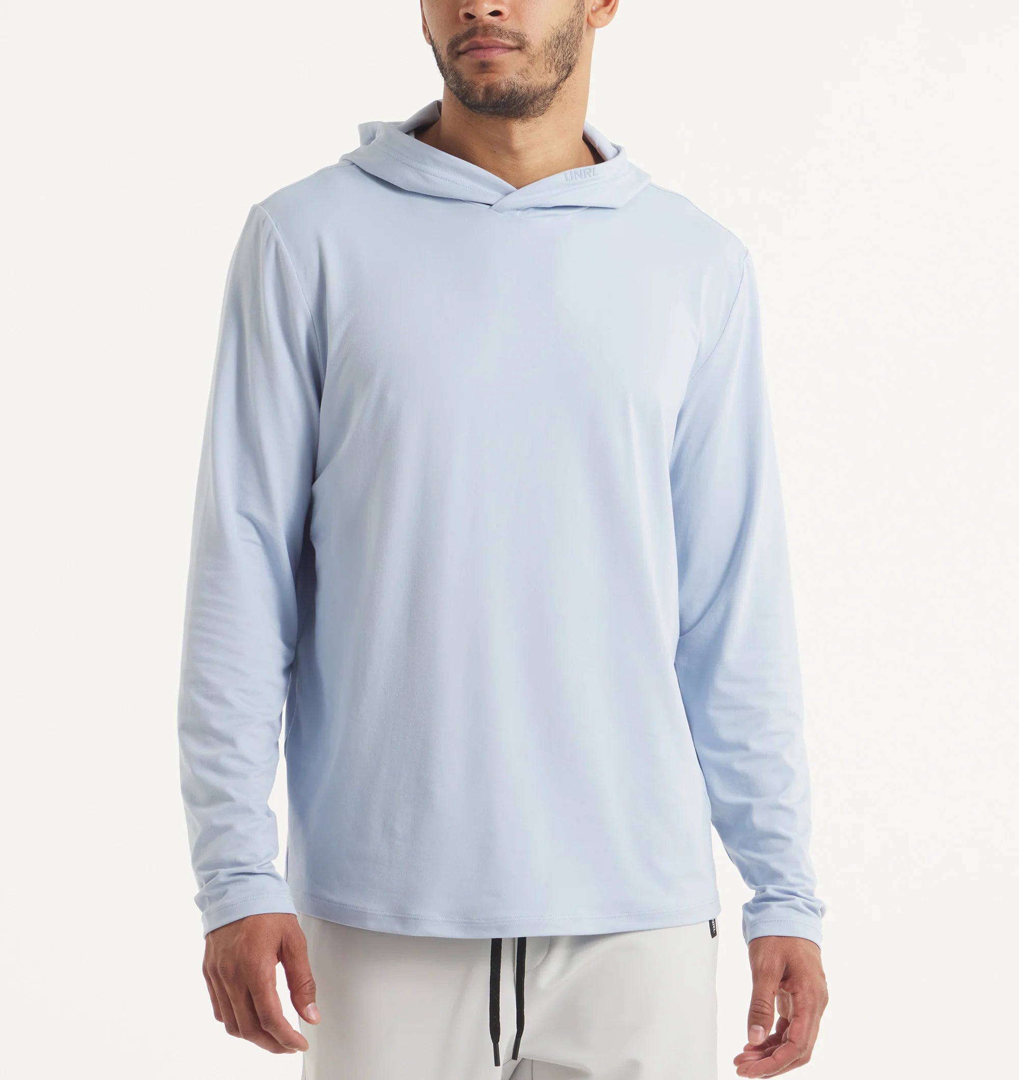 Men's UNRL Ultra Hooded Long Sleeve | Sky Blue