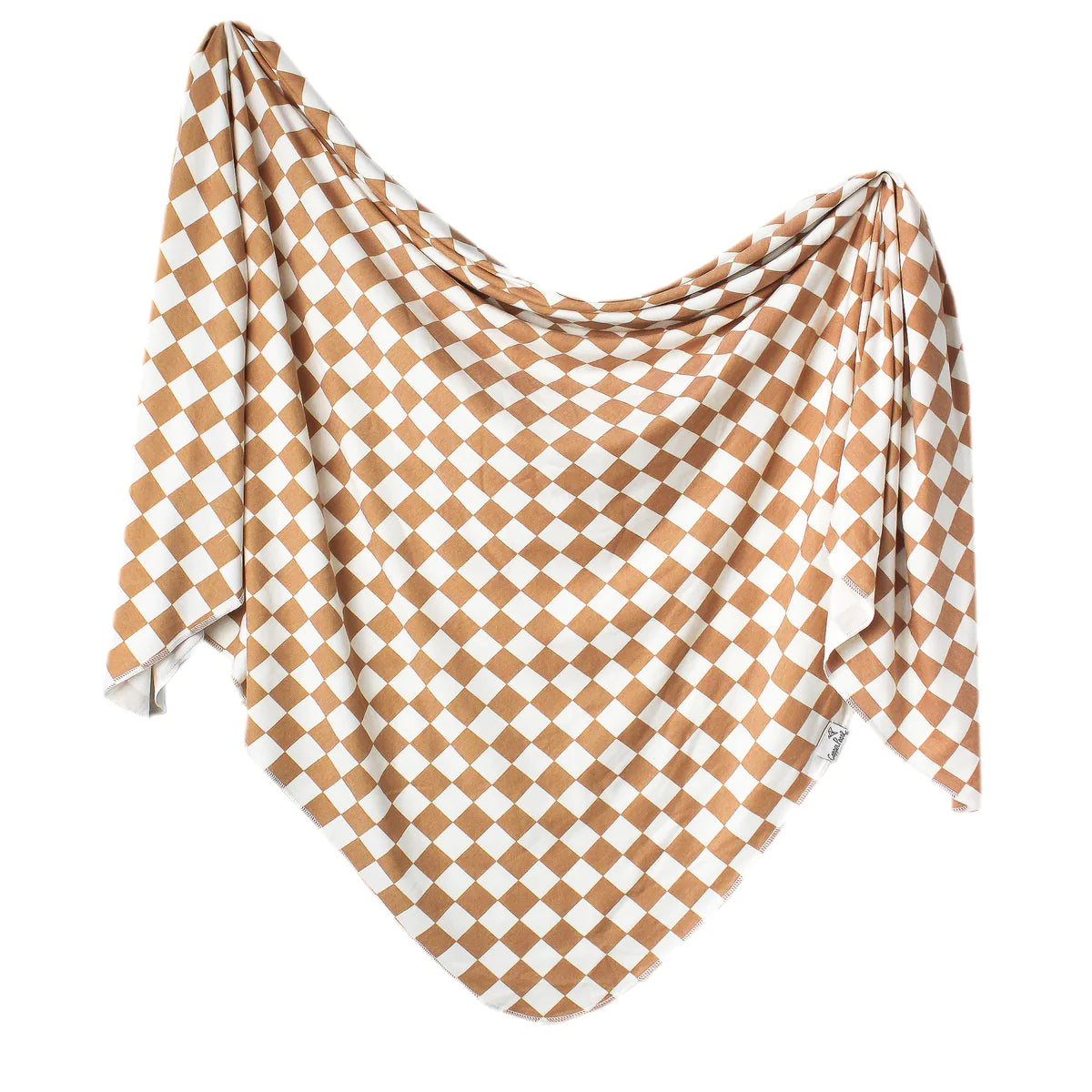 Copper Pearl Knit Swaddle Blanket Single | Rad