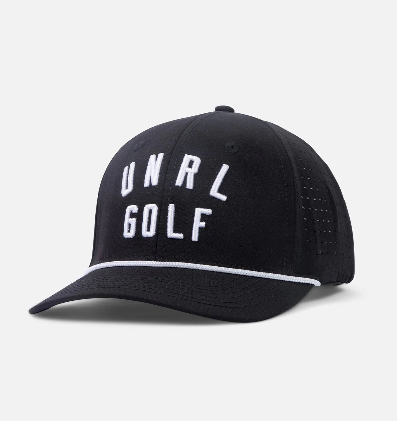 UNRL Golf Vintage Rope Snapback [Mid-Pro] | Black