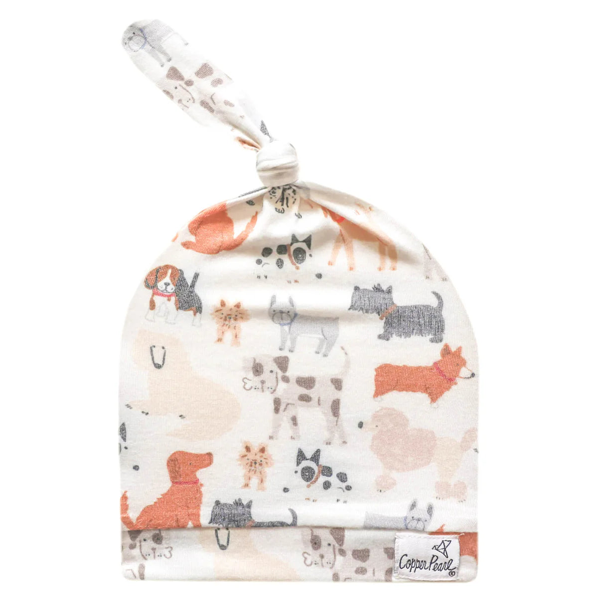 Copper Pearl Top Knot Hat | Rufus